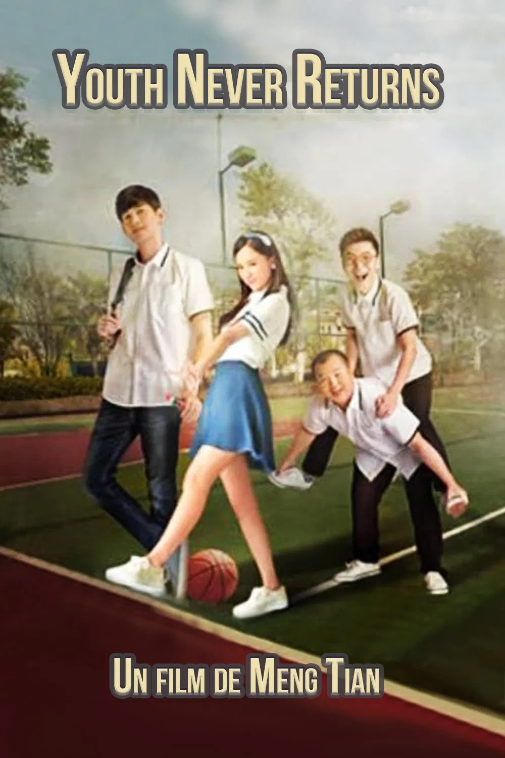 Poster chính thức của phim Phim Hài, Phim Tình Cảm "Nếu Thanh Xuân Không Giữ Lại Được" (Youth Never Returns - 2015), với sự tham gia của diễn viên Trương Hàn và Trần Kiều Ân.