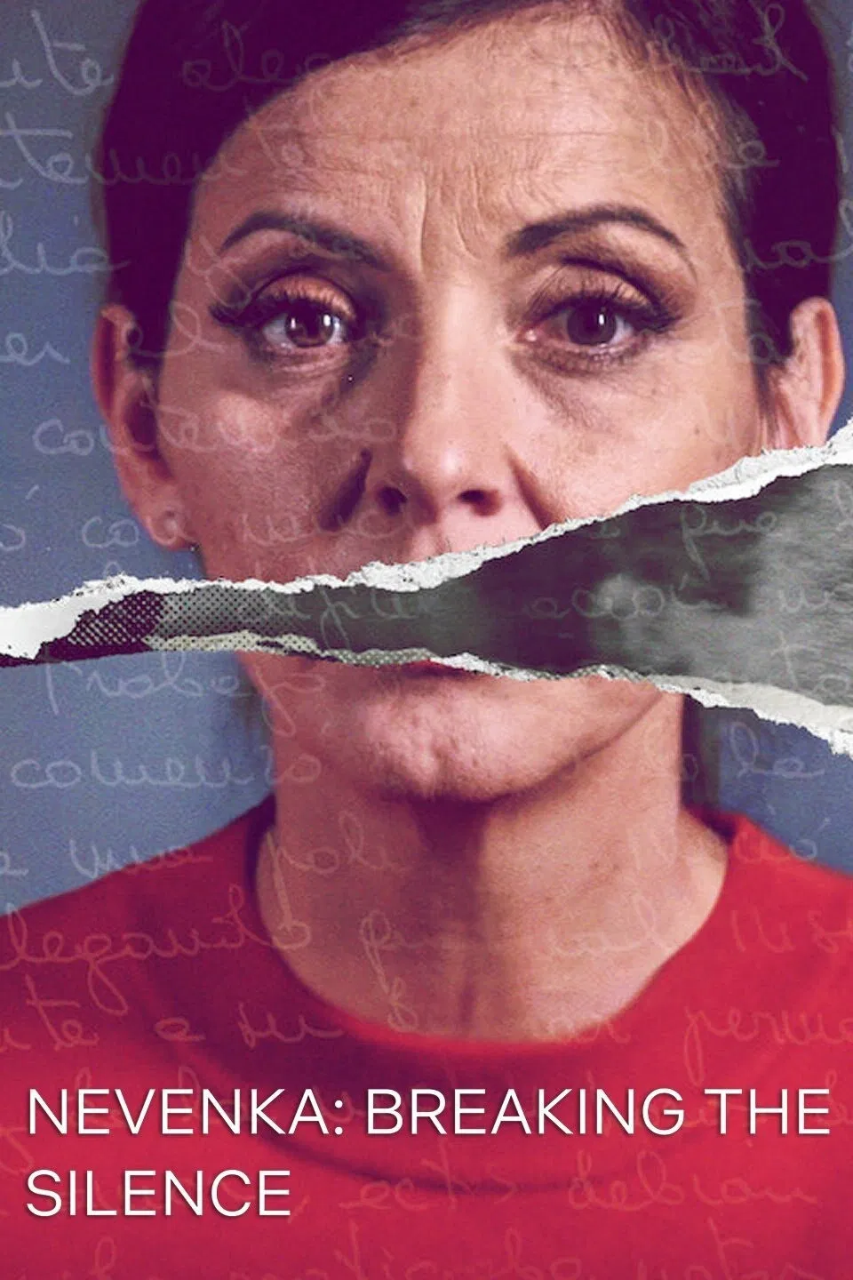 Poster chính thức của phim Phim Tài Liệu "Nevenka: Phá Vỡ Sự Im Lặng" (Nevenka, Breaking the Silence - 2021).