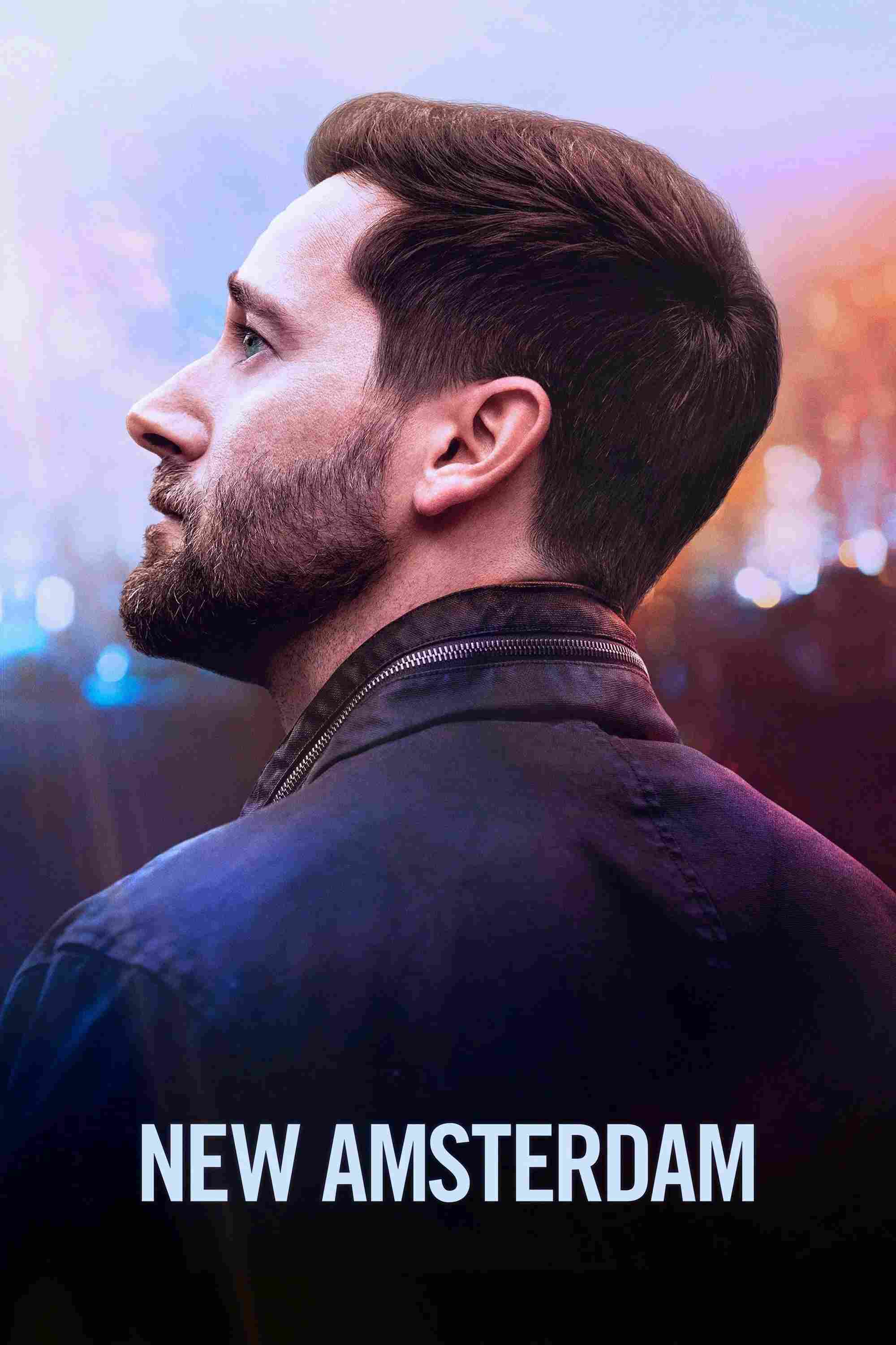 Poster chính thức của phim Phim Tâm Lý "New Amsterdam (Phần 1)" (New Amsterdam - 2018), với sự tham gia của diễn viên Ryan Eggold và Janet Montgomery.