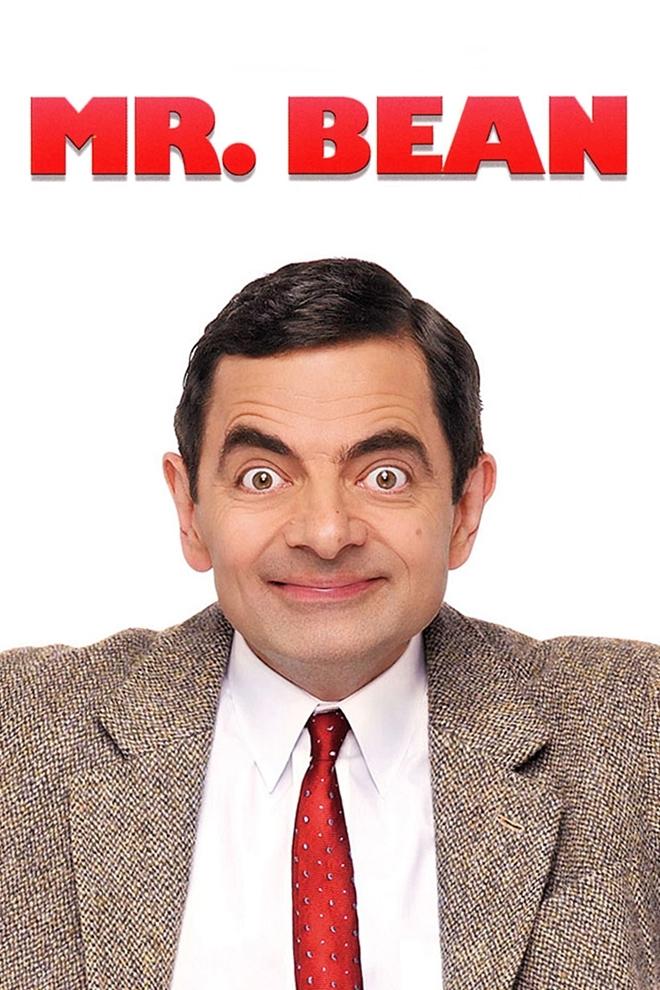 Poster chính thức của phim Phim Hài "Ngài Bean" (Mr. Bean - 1990), với sự tham gia của diễn viên Rowan Atkinson.
