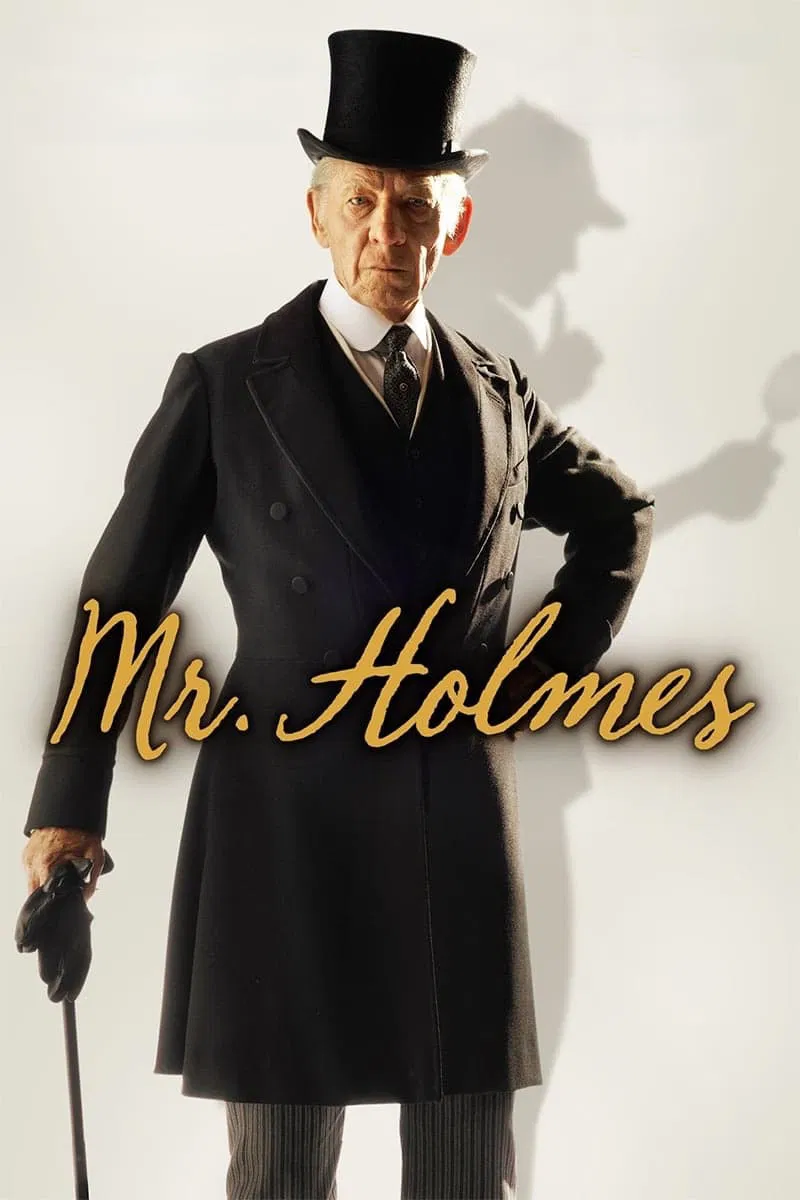 Poster chính thức của phim Phim Tâm Lý, Phim Hình Sự "Ngài Sherlock Holmes" (Mr. Holmes - 2015), với sự tham gia của diễn viên Ian McKellen và Laura Linney.