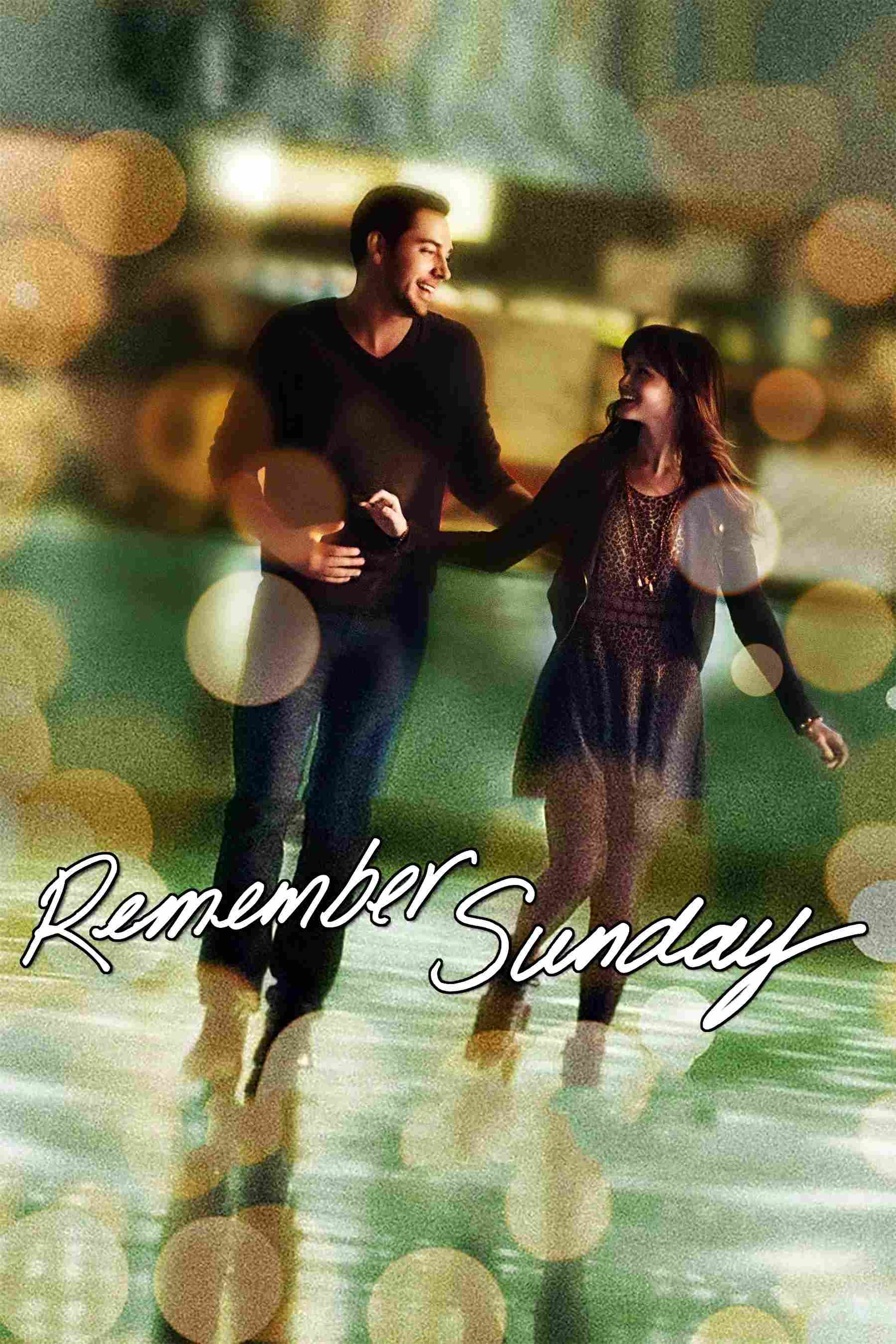 Poster chính thức của phim Phim Truyền Hình, Phim Tình Cảm "Ngày Chủ Nhật Đáng Nhớ" (Remember Sunday - 2013), với sự tham gia của diễn viên Alexis Bledel và Zachary Levi.