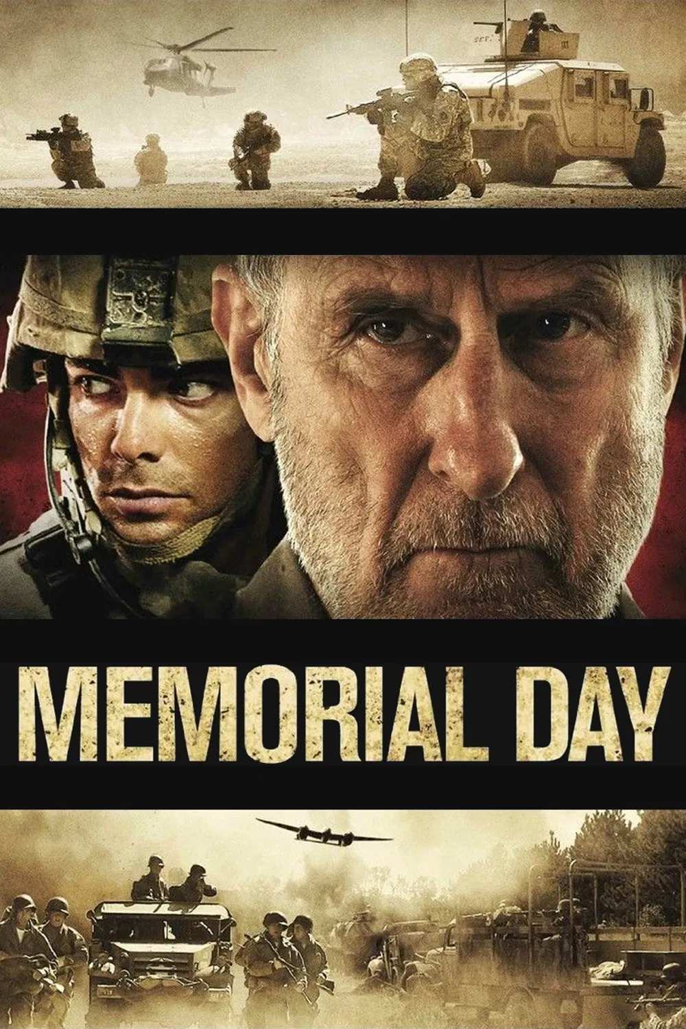 Poster chính thức của phim Phim Hành Động, Phim Tâm Lý "Ngày Tưởng Niệm" (Memorial Day - 2011), với sự tham gia của diễn viên Jonathan Bennett và James Cromwell.