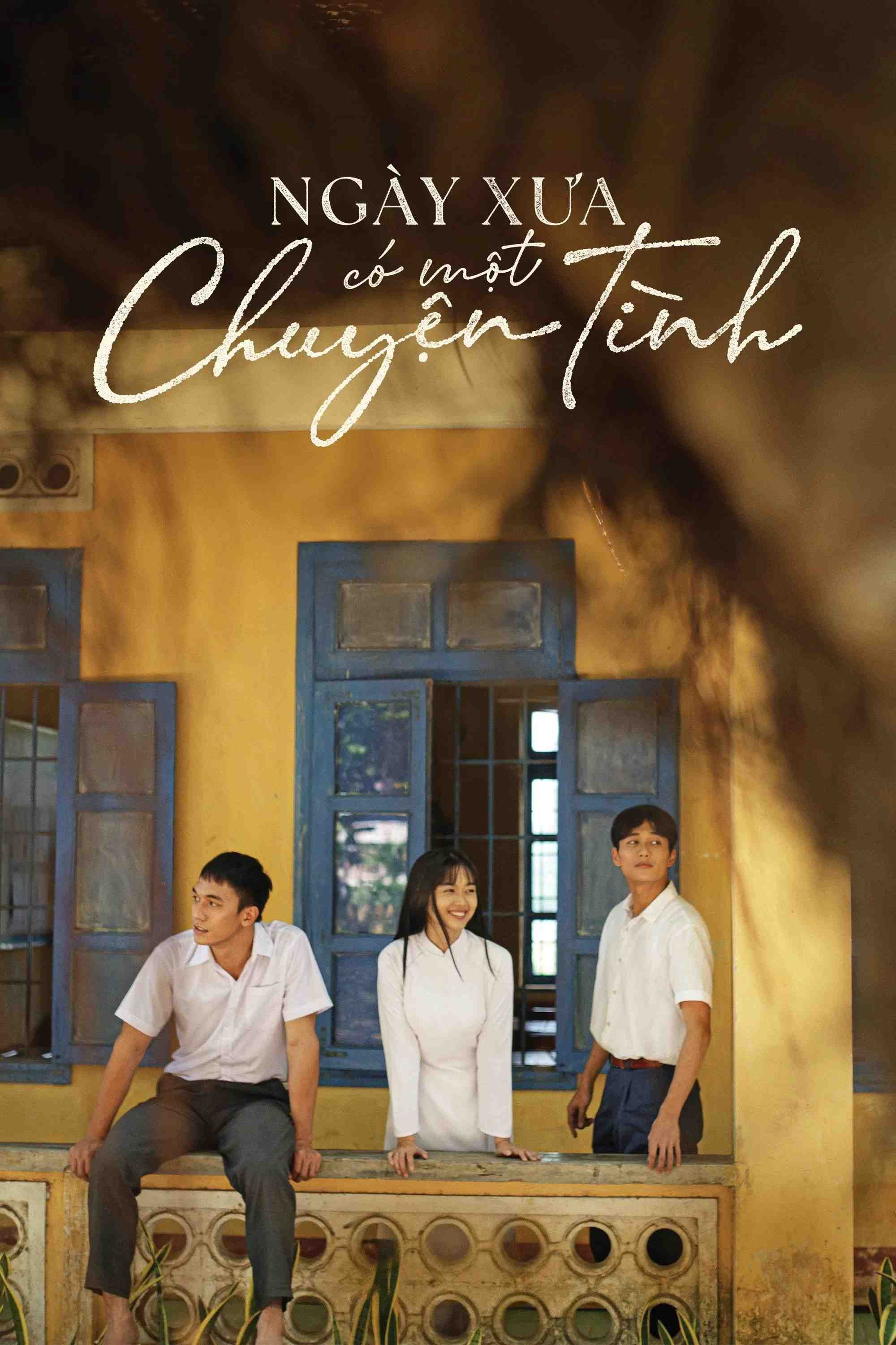 Poster chính thức của phim Phim Tình Cảm "Ngày Xưa Có Một Chuyện Tình" (Once Upon A Love Story - 2024), với sự tham gia của diễn viên Ngọc Xuân và Lương Anh Vũ.