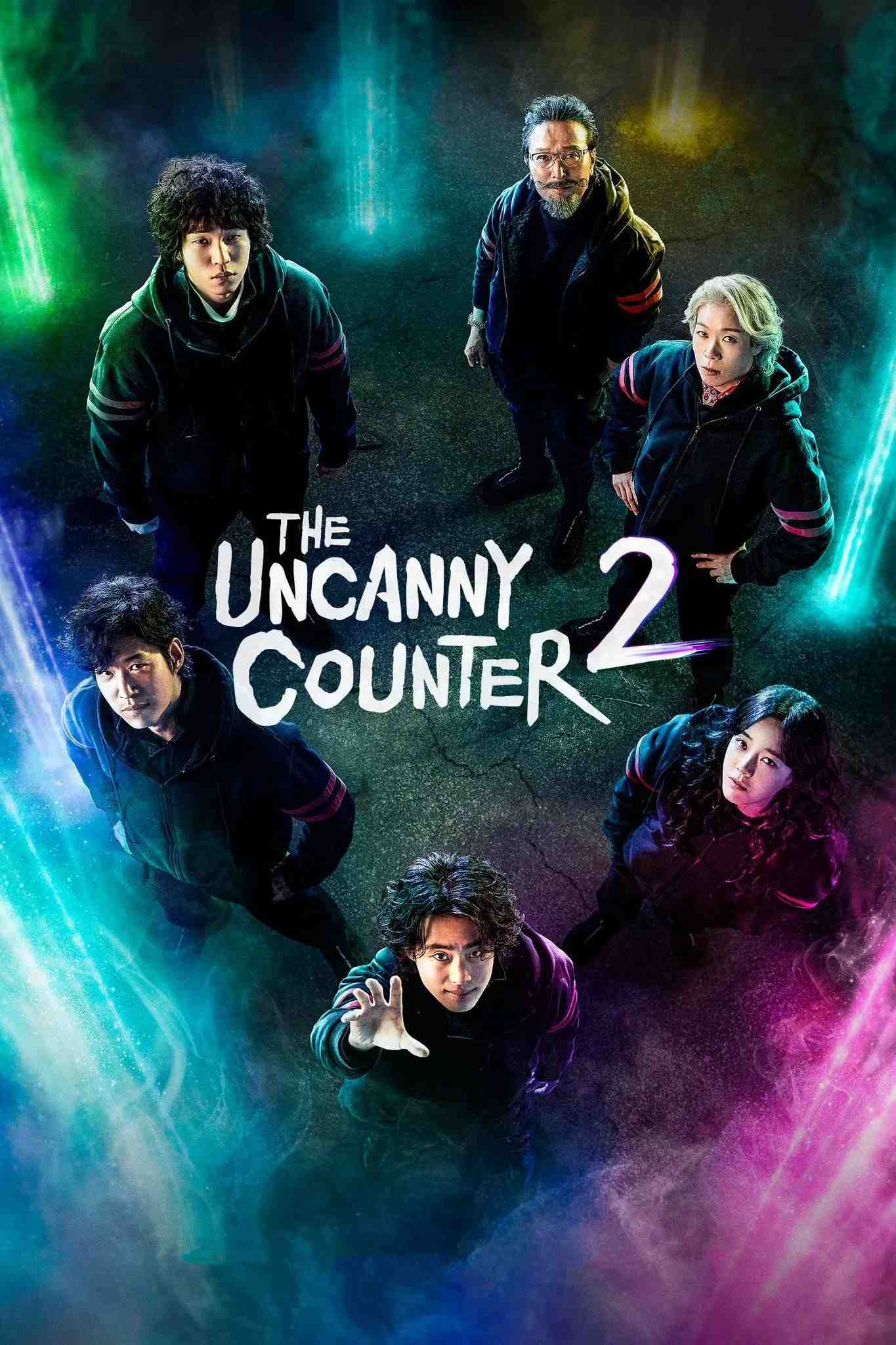 Poster chính thức của phim Phim Tâm Lý, Phim Bí Ẩn "Nghệ thuật săn quỷ và nấu mì" (The Uncanny Counter - 2020), với sự tham gia của diễn viên Cho Byeong-kyu và Yu Jun-sang.