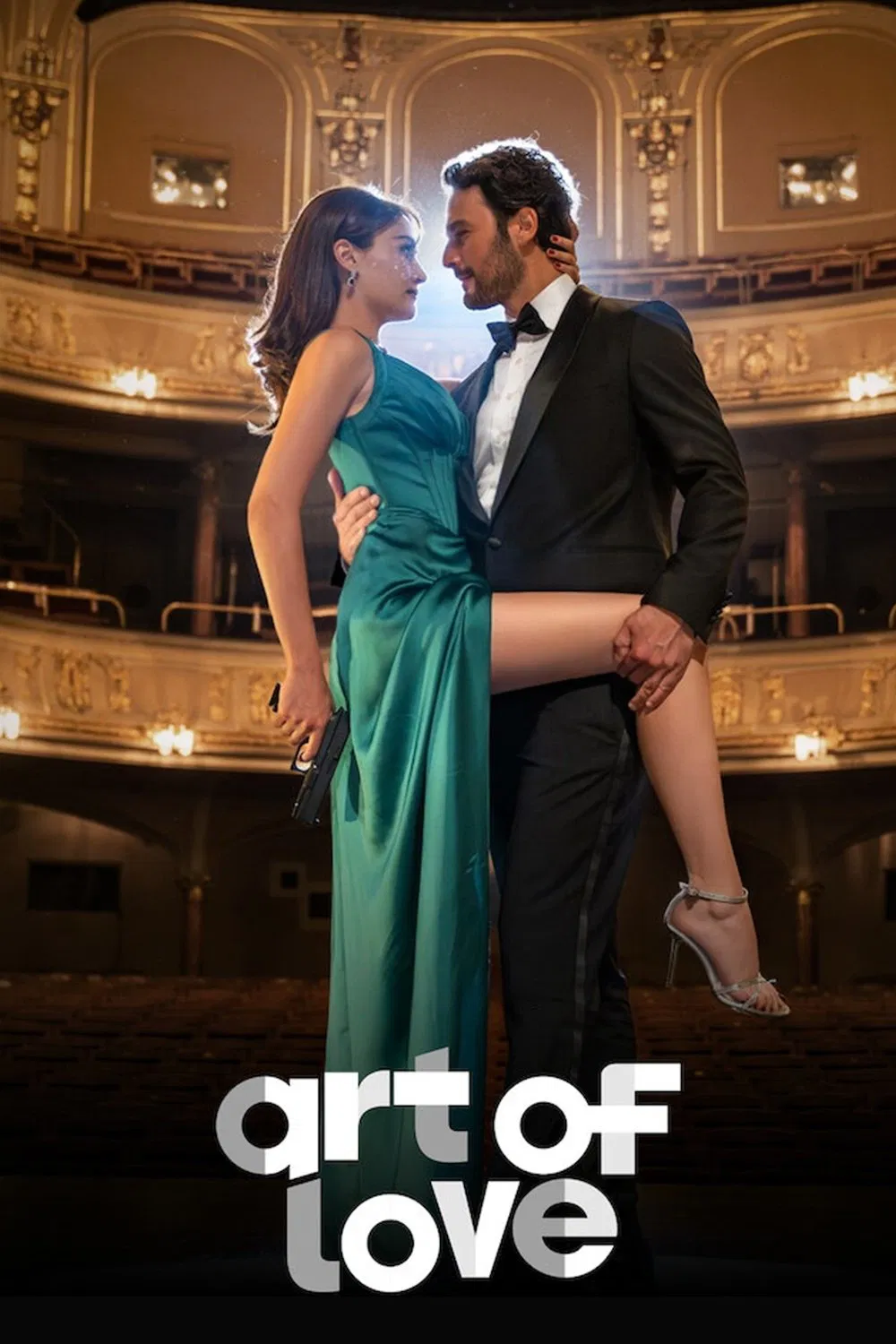Poster chính thức của phim Phim Tình Cảm, Phim Hành Động "Nghệ Thuật Tình Yêu" (Art of Love - 2024), với sự tham gia của diễn viên Birkan Sokullu và Esra Bilgiç.