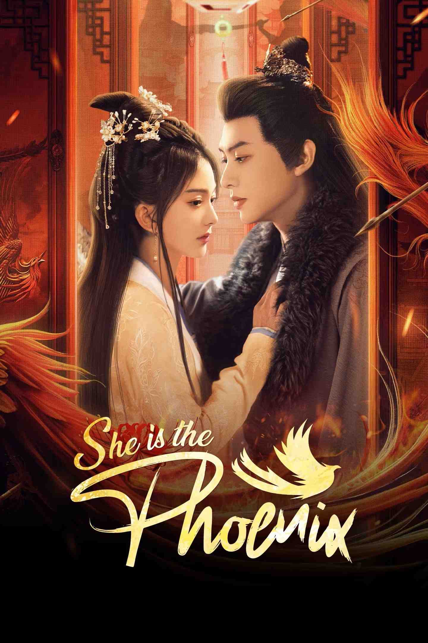 Poster chính thức của phim Phim Tâm Lý "Nghênh Phượng Quy" (She Is the Phoenix - 2025), với sự tham gia của diễn viên Ma Qiuyuan và He Jianqi.