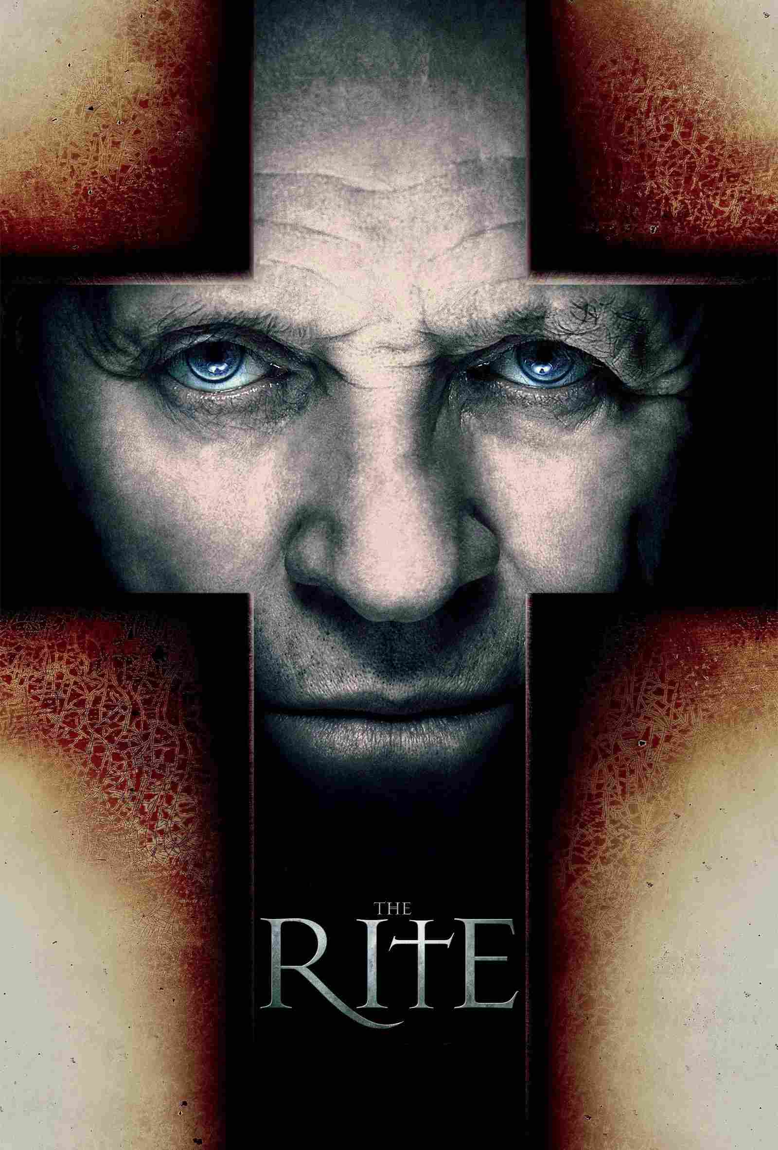 Poster chính thức của phim Phim Tâm Lý, Phim Giật Gân "Nghi Lễ Trừ Tà" (The Rite - 2011), với sự tham gia của diễn viên Anthony Hopkins và Colin O'Donoghue.