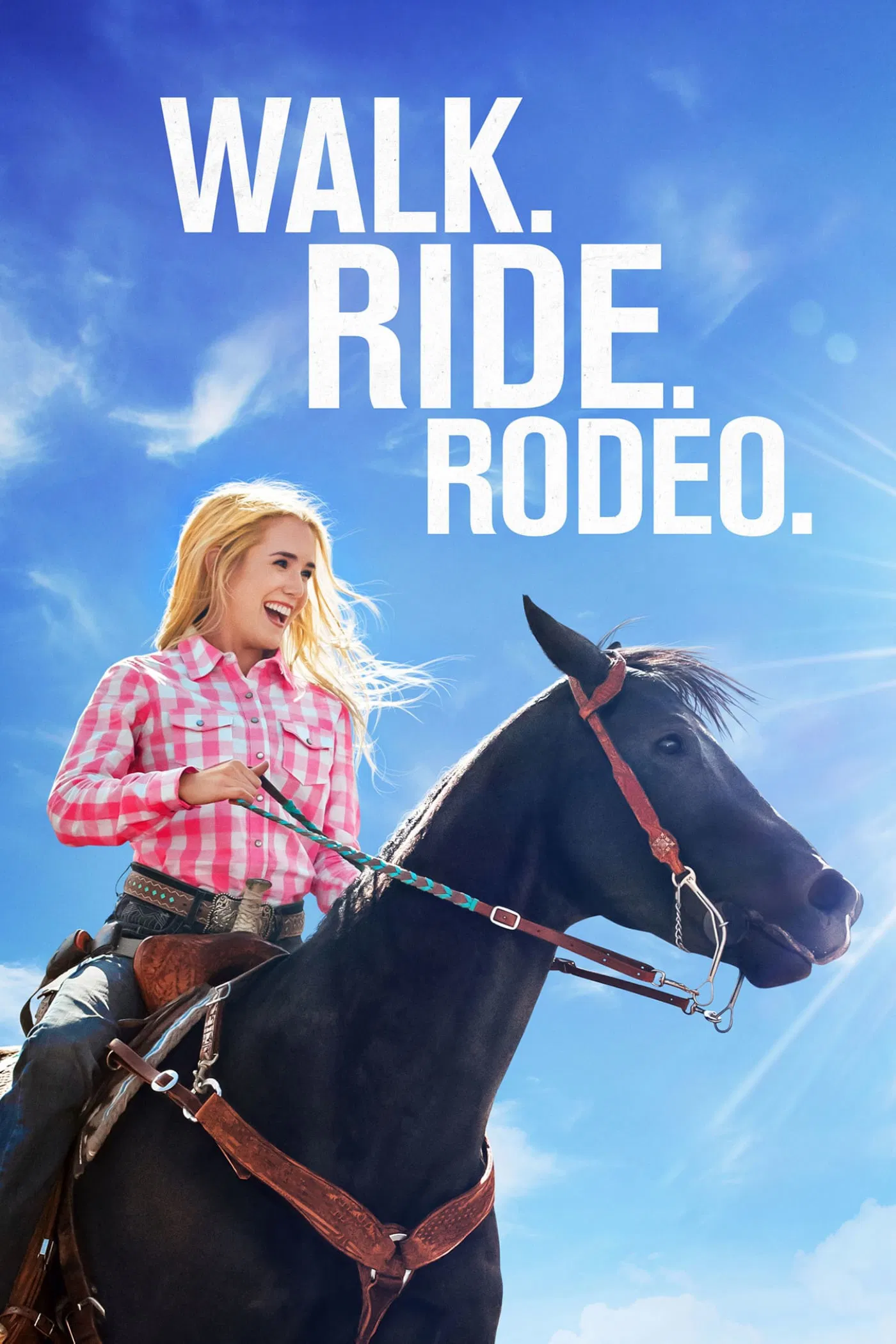 Poster chính thức của phim Phim Tâm Lý "Nghị Lực Phi Thường" (Walk. Ride. Rodeo. - 2019), với sự tham gia của diễn viên Spencer Locke và Missi Pyle.
