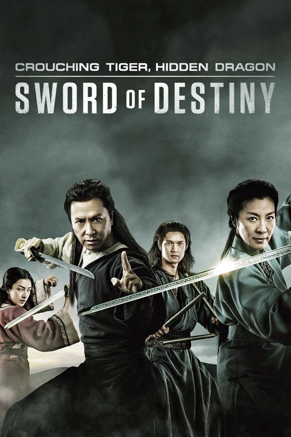 Poster chính thức của phim Phim Hành Động, Phim Phiêu Lưu "Ngoạ Hổ Tàng Long 2: Mệnh Kiếm" (Crouching Tiger, Hidden Dragon: Sword of Destiny - 2016), với sự tham gia của diễn viên Chân Tử Đan và Dương Tử Quỳnh.