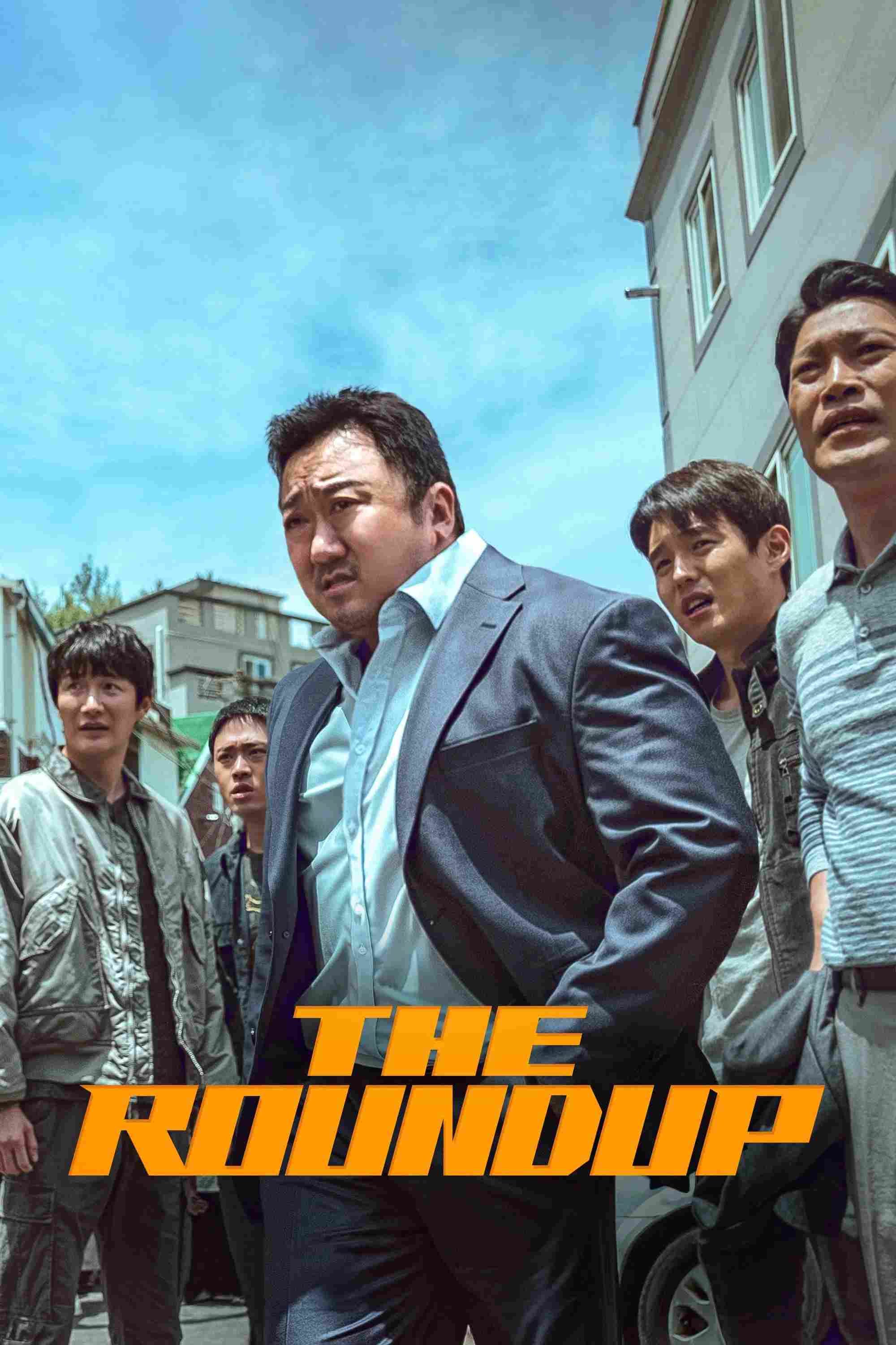 Poster chính thức của phim Phim Hành Động, Phim Hình Sự "Ngoài vòng pháp luật 2" (The Roundup - 2022), với sự tham gia của diễn viên Ma Dong seok và Son Suk-ku.