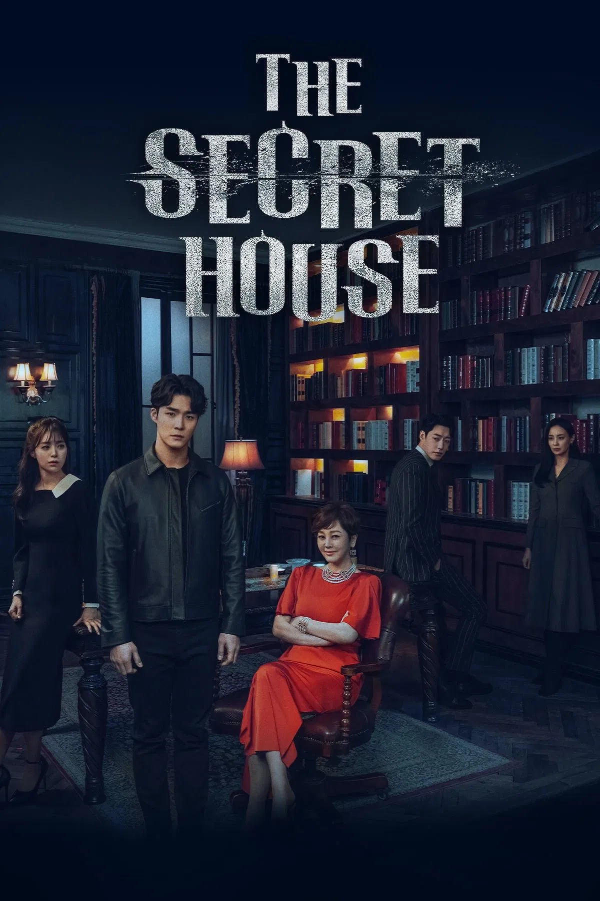 Poster chính thức của phim Phim Tâm Lý "Ngôi Nhà Bí Mật" (The Secret House - 2022), với sự tham gia của diễn viên Seo Ha-jun và Lee Young-eun.