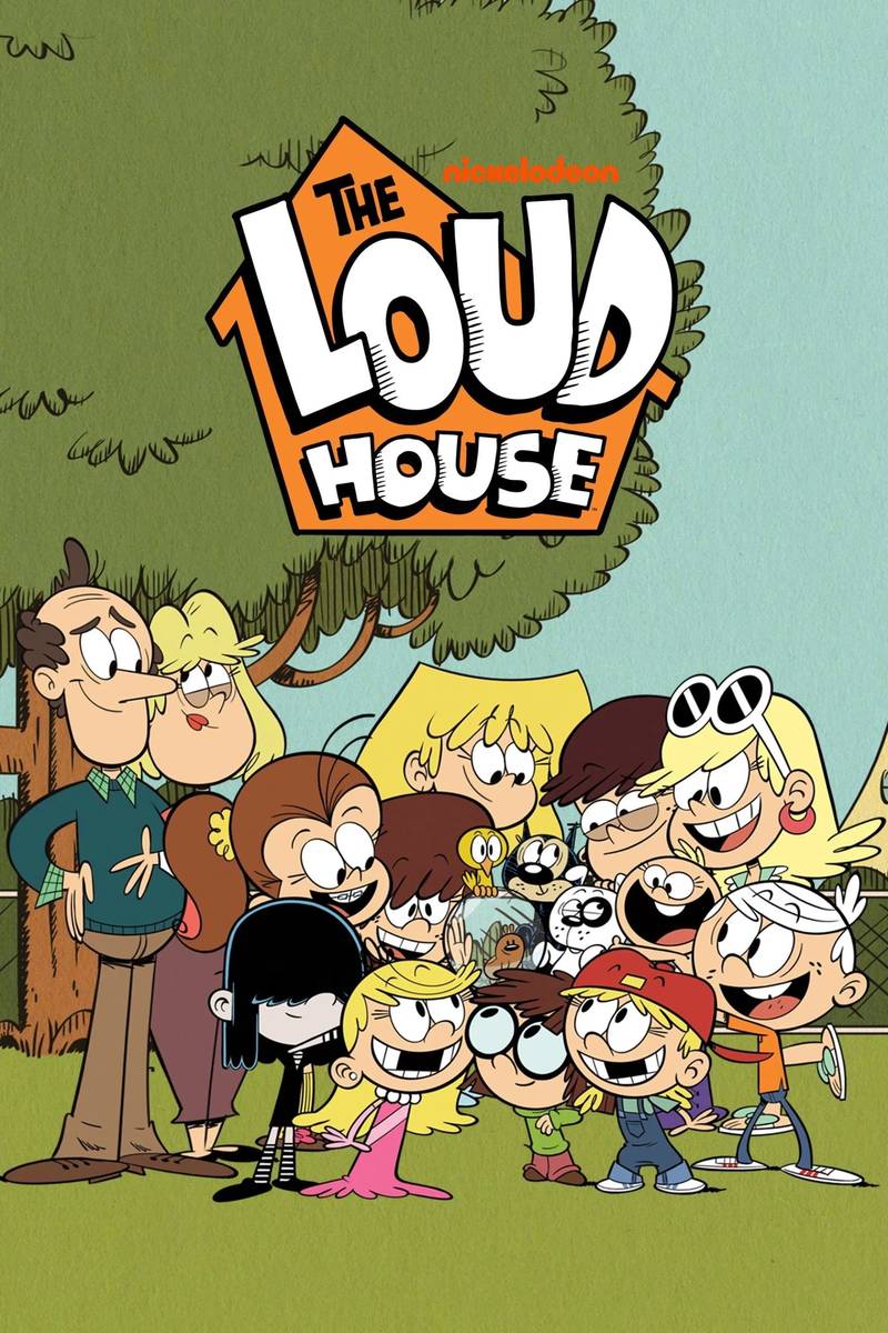 Poster chính thức của phim Phim Hoạt Hình, Phim Hài "Ngôi nhà náo nhiệt (Phần 2)" (The Loud House - 2016), với sự tham gia của diễn viên Cristina Pucelli và Grey DeLisle.