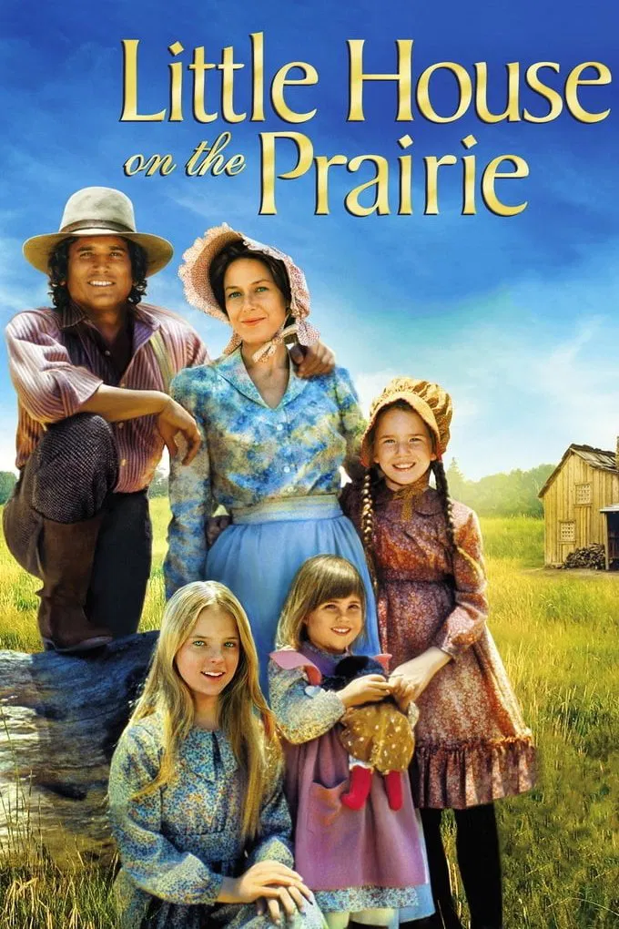 Poster chính thức của phim Phim Miền Tây, Phim Tâm Lý "Ngôi Nhà Nhỏ Trên Thảo Nguyên (Phần 8)" (Little House on the Prairie - 1974), với sự tham gia của diễn viên Melissa Gilbert và Dean Butler.