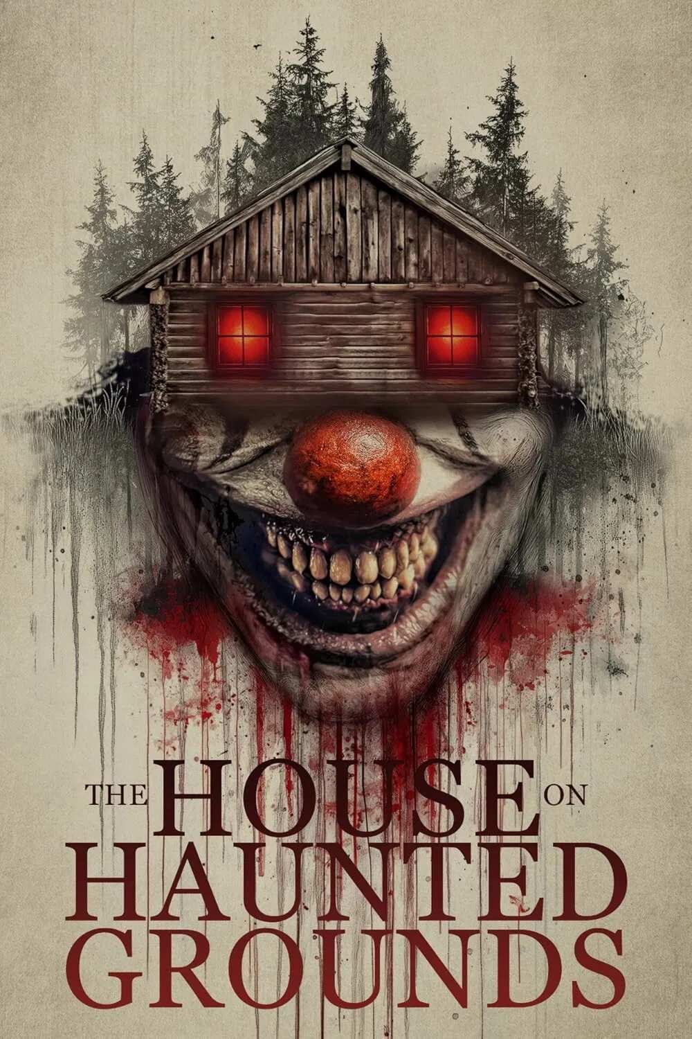 Poster chính thức của phim Phim Kinh Dị "Ngôi Nhà Trên Mảnh Đất Ma Ám" (The House on Haunted Grounds - 2026), với sự tham gia của diễn viên Logan Wallace và Andrew Thomas.