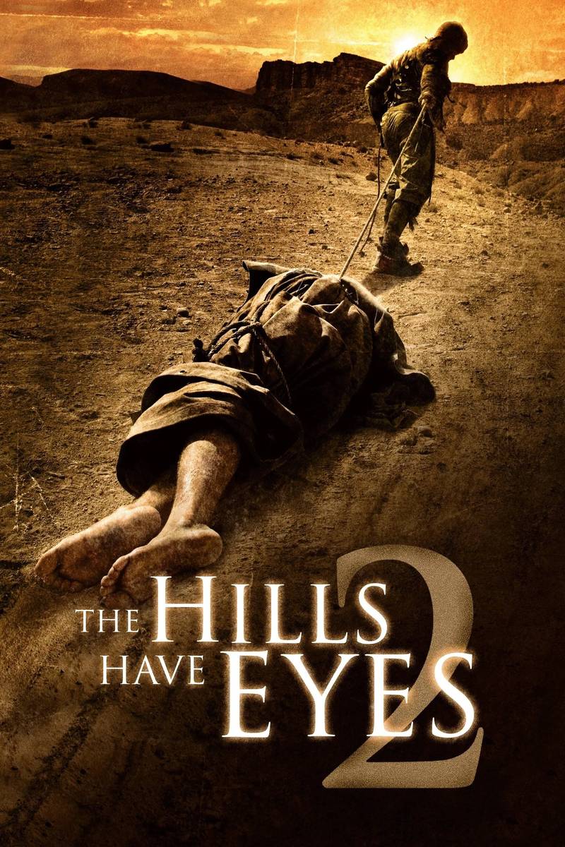 Poster chính thức của phim Phim Kinh Dị, Phim Giật Gân "Ngọn Đồi Có Mắt 2" (The Hills Have Eyes 2 - 2007), với sự tham gia của diễn viên Michael McMillian và Jessica Stroup.