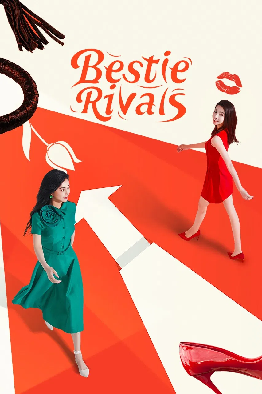 Poster chính thức của phim Phim Tâm Lý, Phim Hài "Ngọt Ngào Vừa Vặn Tuổi Ba Mươi" (Bestie Rivals - 2025), với sự tham gia của diễn viên Zhao Wenqi và 杨悦心.