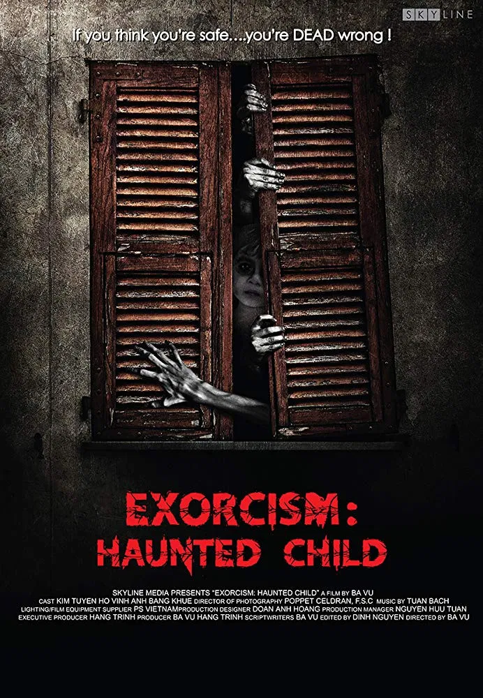 Poster chính thức của phim Phim Kinh Dị, Phim Tâm Lý "Ngủ Với Hồn Ma" (Exorcism: Haunted Child - 2015).