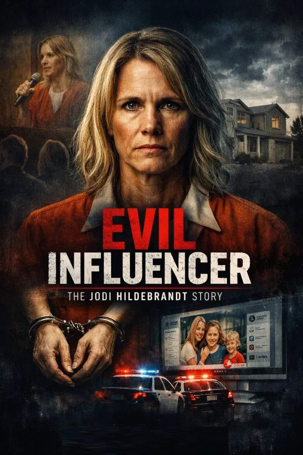 Poster chính thức của phim Phim Tài Liệu "Người ảnh hưởng xấu: Câu chuyện Jodi Hildebrandt" (Evil Influencer: The Jodi Hildebrandt Story - 2025).