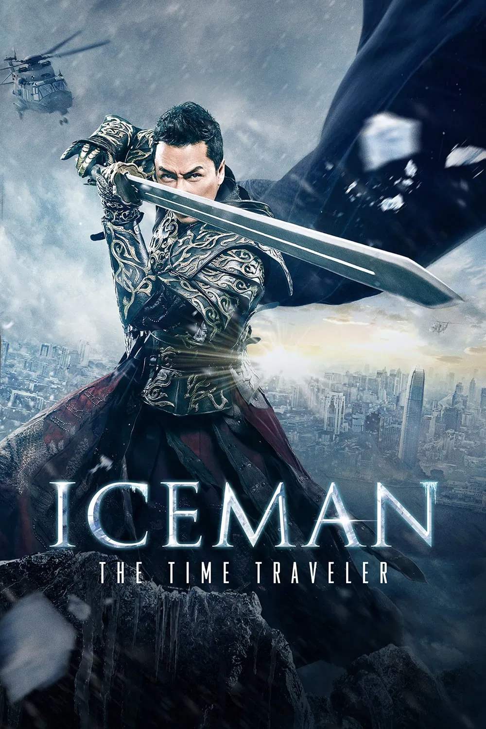 Poster chính thức của phim Phim Hành Động, Phim Hài "Người Băng 2" (Iceman: The Time Traveler - 2018), với sự tham gia của diễn viên Chân Tử Đan và Huỳnh Thánh Y.