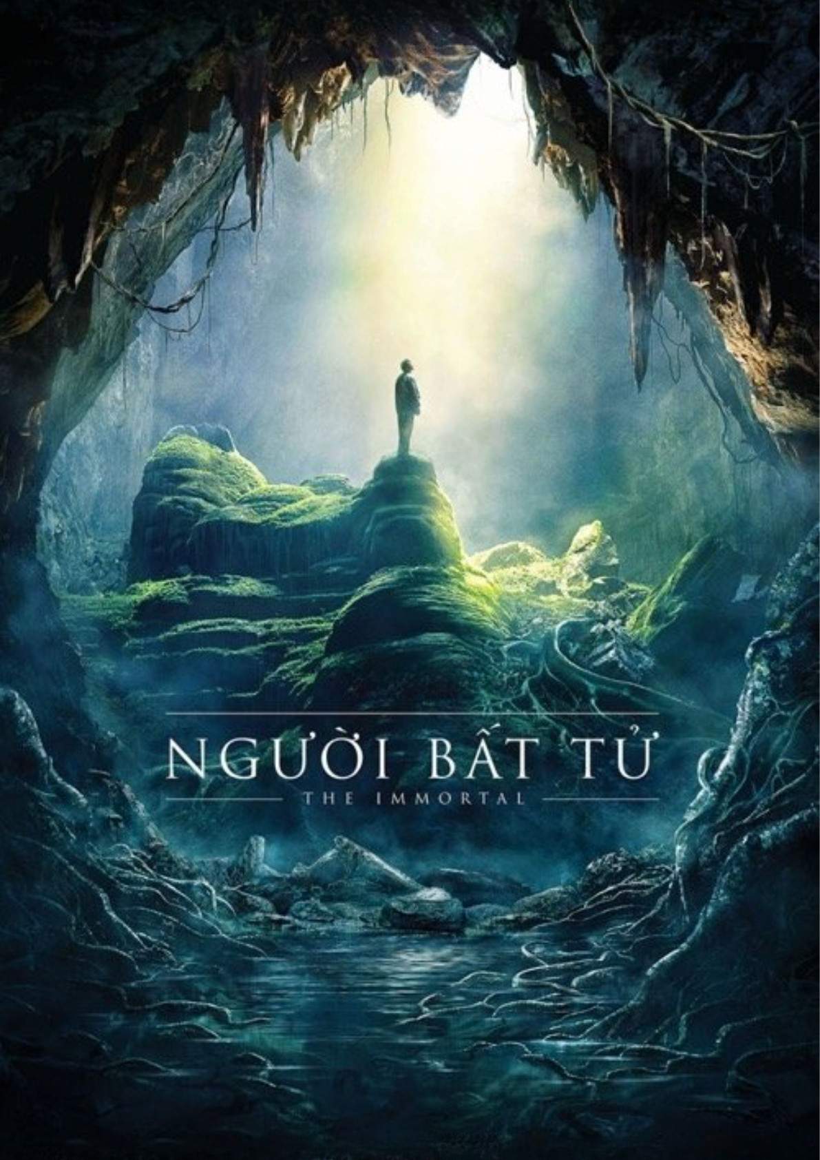 Poster chính thức của phim Phim Giật Gân, Phim Kinh Dị "Người Bất Tử" (The Immortal - 2018), với sự tham gia của diễn viên Quách Ngọc Ngoan và Ngọc Diệp.