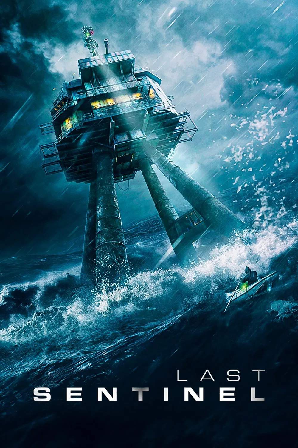 Poster chính thức của phim Phim Viễn Tưởng, Phim Giật Gân "Người Canh Giữ Cuối Cùng" (Last Sentinel - 2023), với sự tham gia của diễn viên Kate Bosworth và Lucien Laviscount.