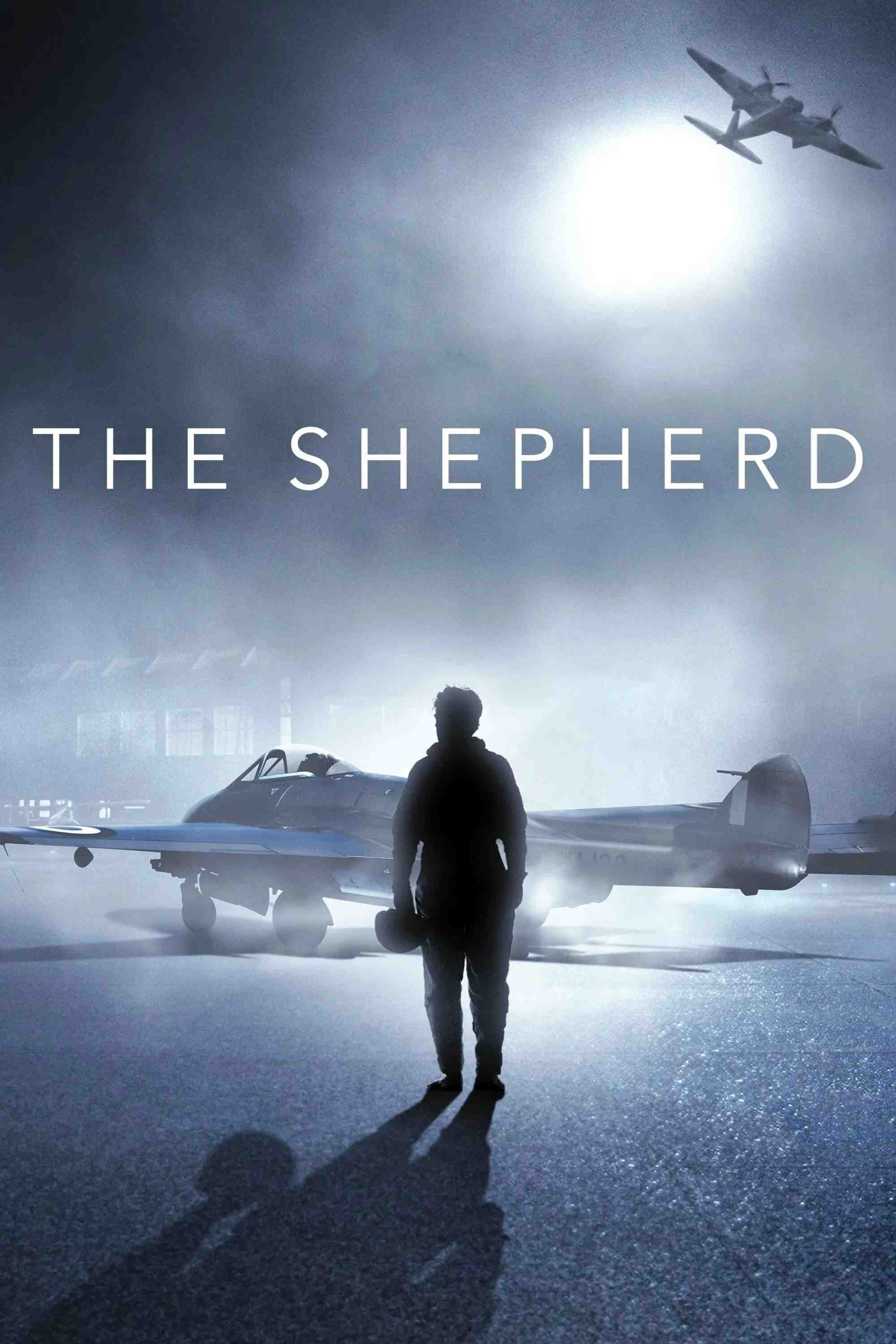 Poster chính thức của phim Phim Tâm Lý, Phim Giả Tượng "Người Chăn Chiên" (The Shepherd - 2023), với sự tham gia của diễn viên Ben Radcliffe và John Travolta.
