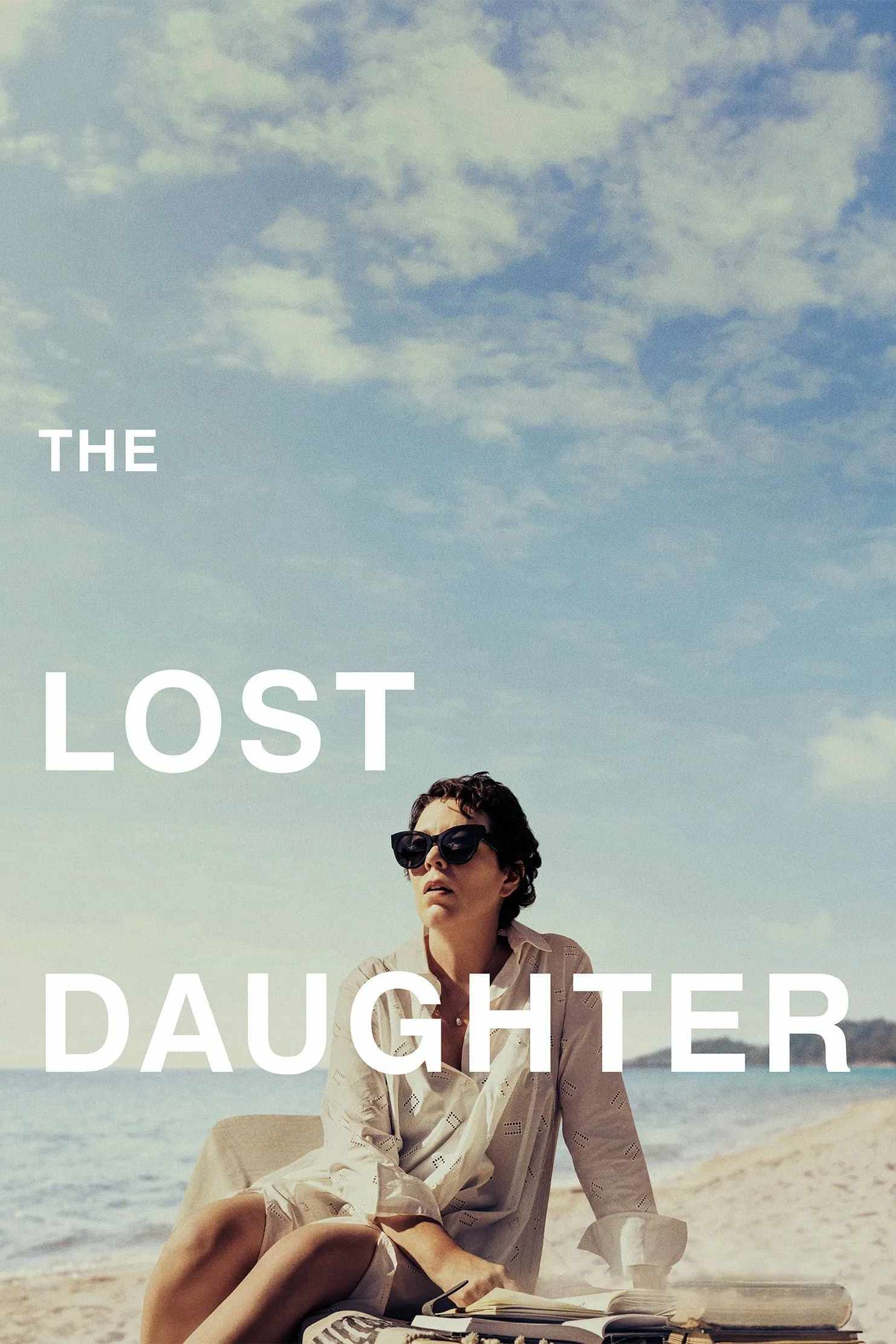 Poster chính thức của phim Phim Tâm Lý "Người con gái thất lạc" (The Lost Daughter - 2021), với sự tham gia của diễn viên Olivia Colman và Jessie Buckley.