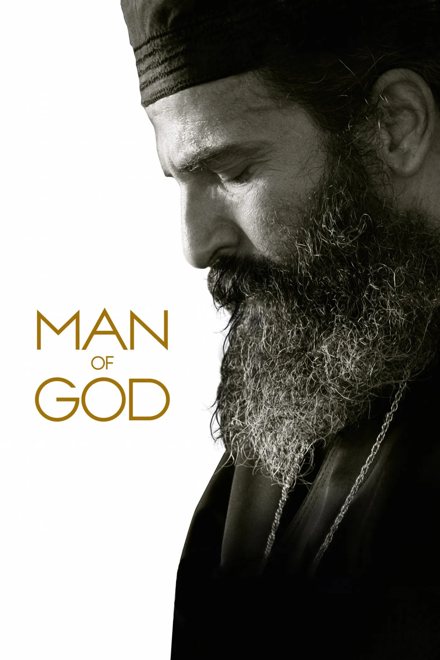 Poster chính thức của phim Phim Lịch Sử, Phim Tâm Lý "Người Của Chúa" (Man of God - 2021), với sự tham gia của diễn viên Aris Servetalis và Mickey Rourke.