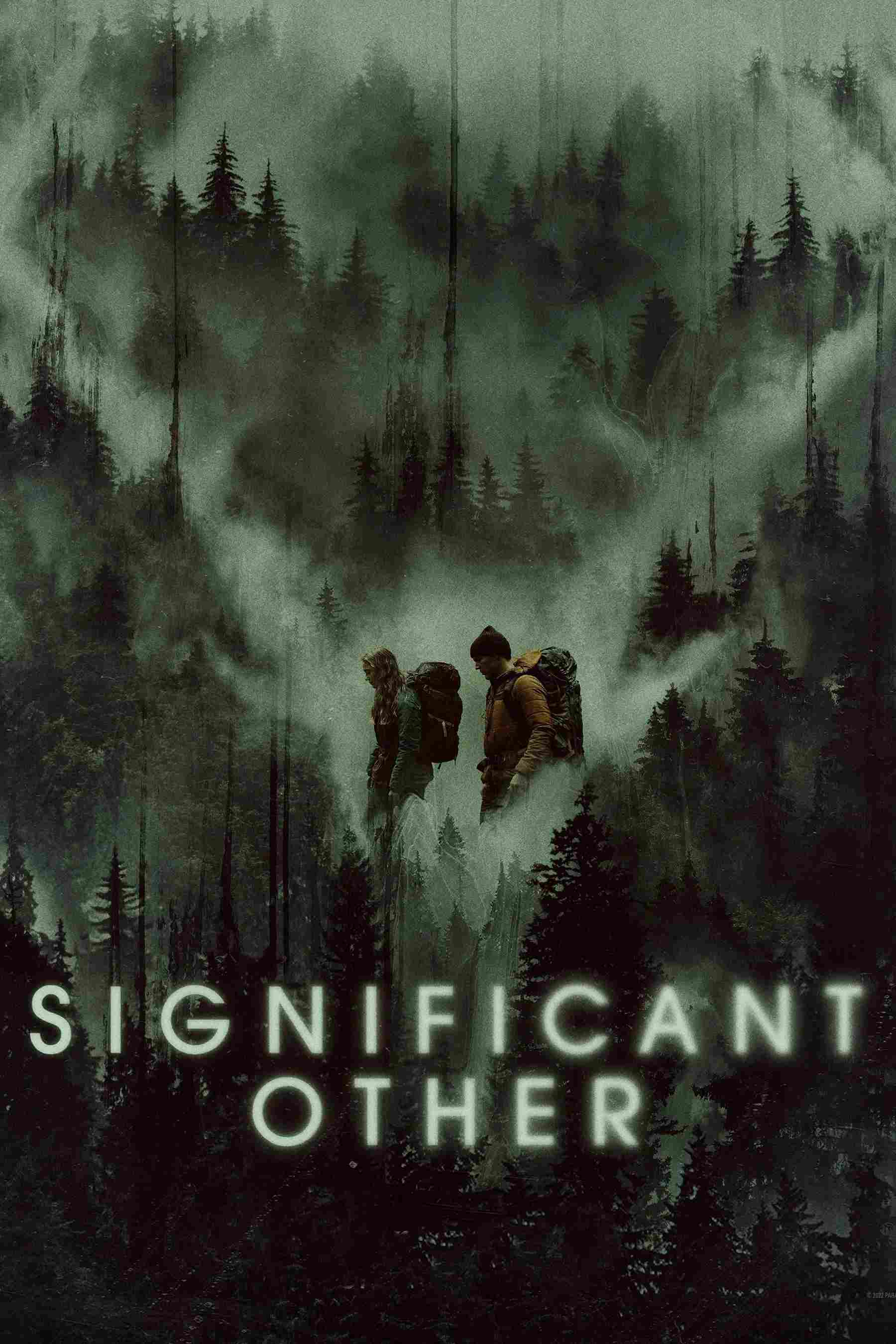 Poster chính thức của phim Phim Viễn Tưởng, Phim Bí Ẩn "Người Đặc Biệt" (Significant Other - 2022), với sự tham gia của diễn viên Maika Monroe và Jake Lacy.