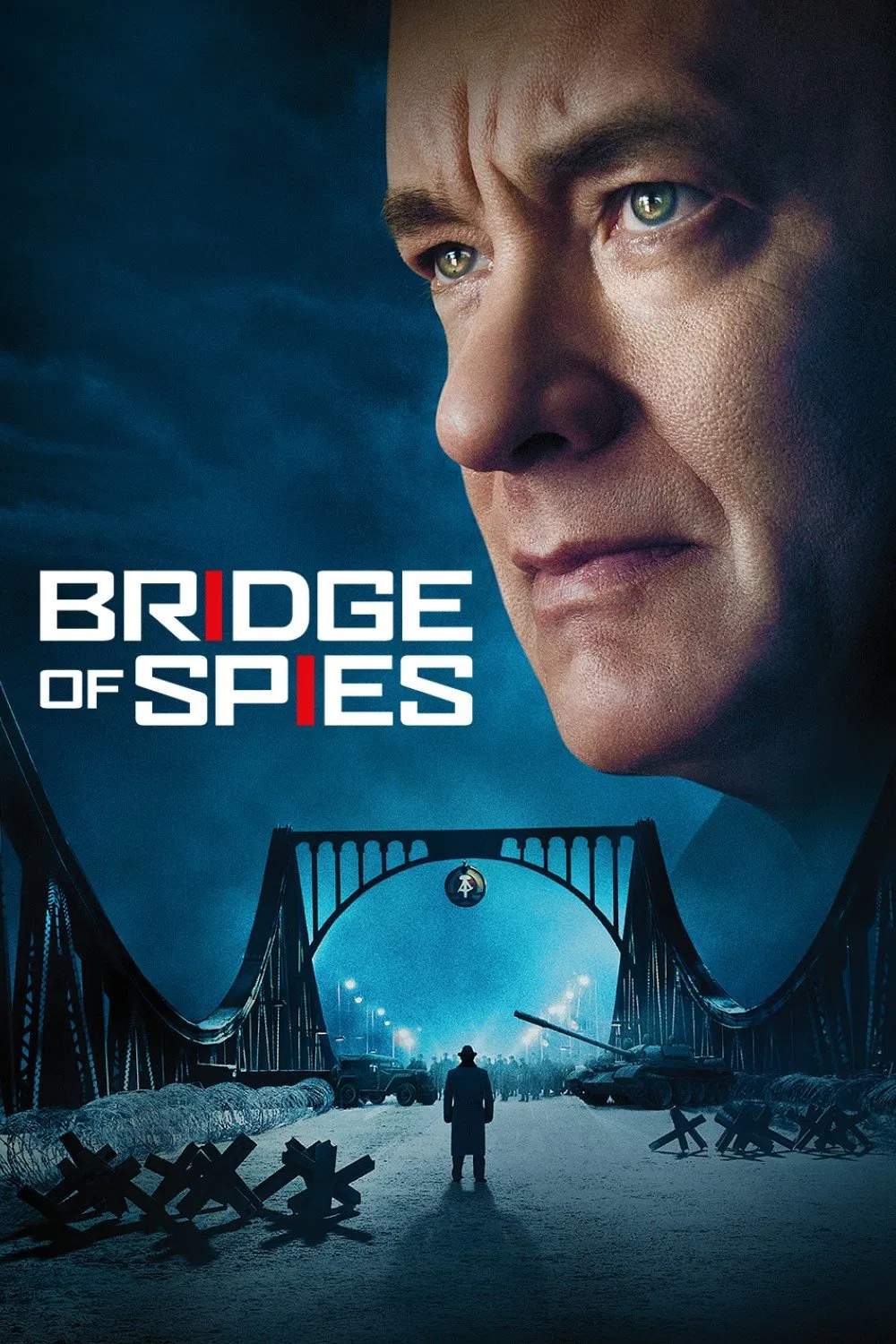 Poster chính thức của phim Phim Giật Gân, Phim Tâm Lý "Người Đàm Phán" (Bridge of Spies - 2015), với sự tham gia của diễn viên Tom Hanks và Mark Rylance.