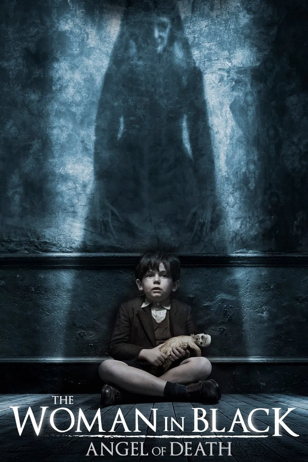 Poster chính thức của phim Phim Giật Gân, Phim Kinh Dị "Người Đàn Bà Áo Đen 2: Thần Chết" (The Woman in Black 2: Angel of Death - 2014), với sự tham gia của diễn viên Phoebe Fox và Helen McCrory.