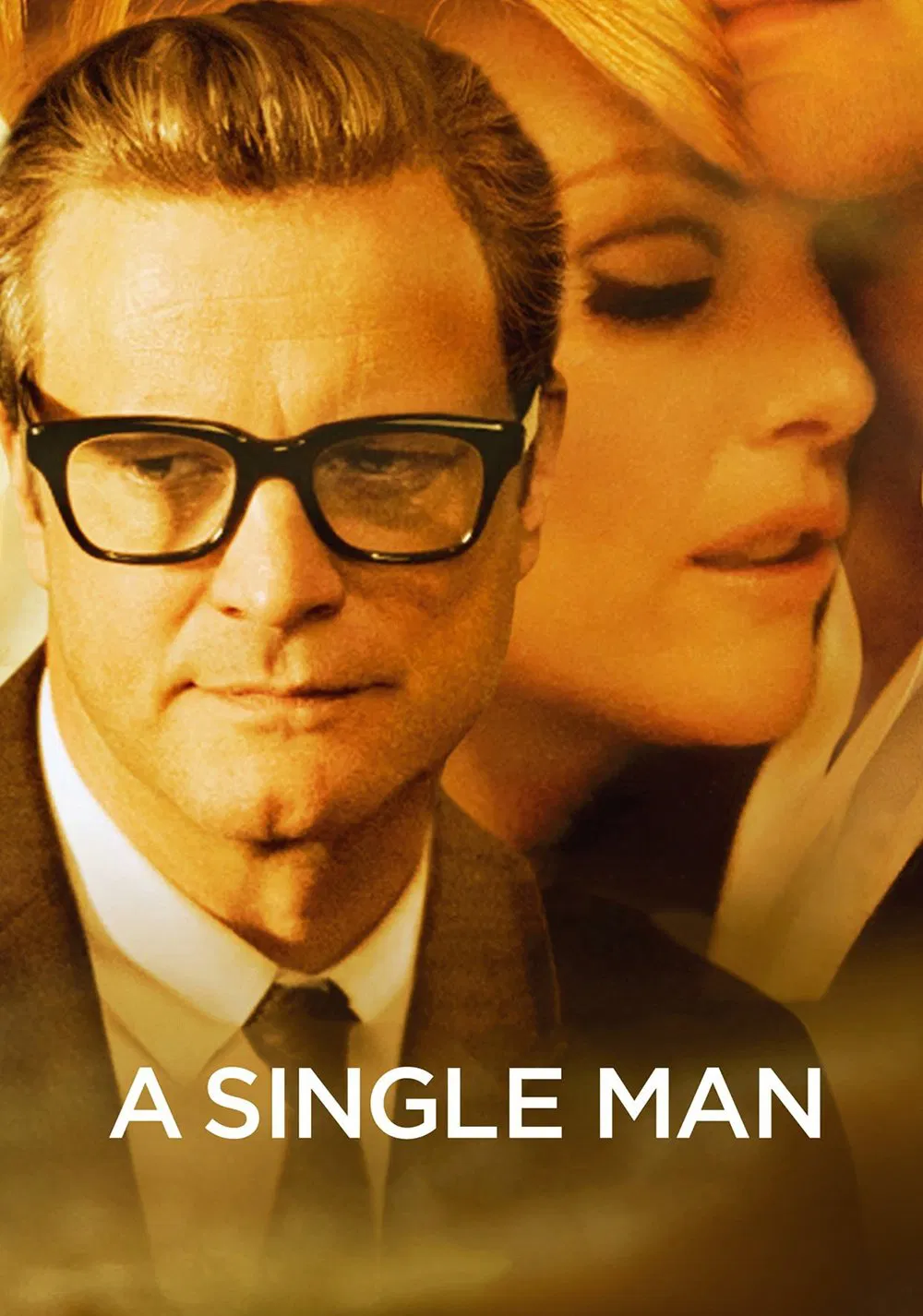 Poster chính thức của phim Phim Tâm Lý, Phim Tình Cảm "Người Đàn Ông Cô Đơn" (A Single Man - 2009), với sự tham gia của diễn viên Colin Firth và Julianne Moore.