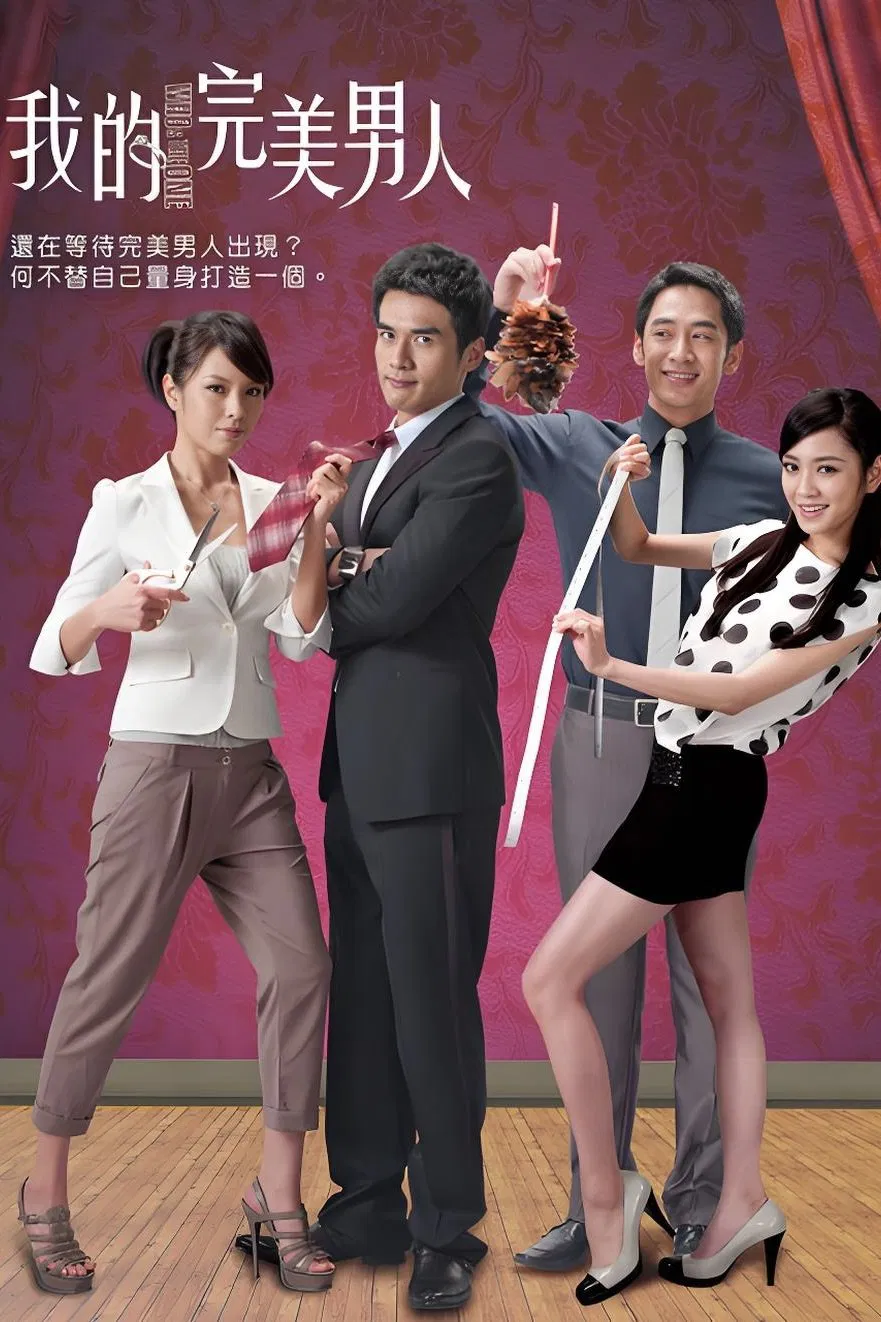 Poster chính thức của phim Phim Tâm Lý, Phim Hài "Người Đàn Ông Hoàn Mỹ" (Who's the One - 2011), với sự tham gia của diễn viên Hsiao-Fan Fan và Pink Yang.
