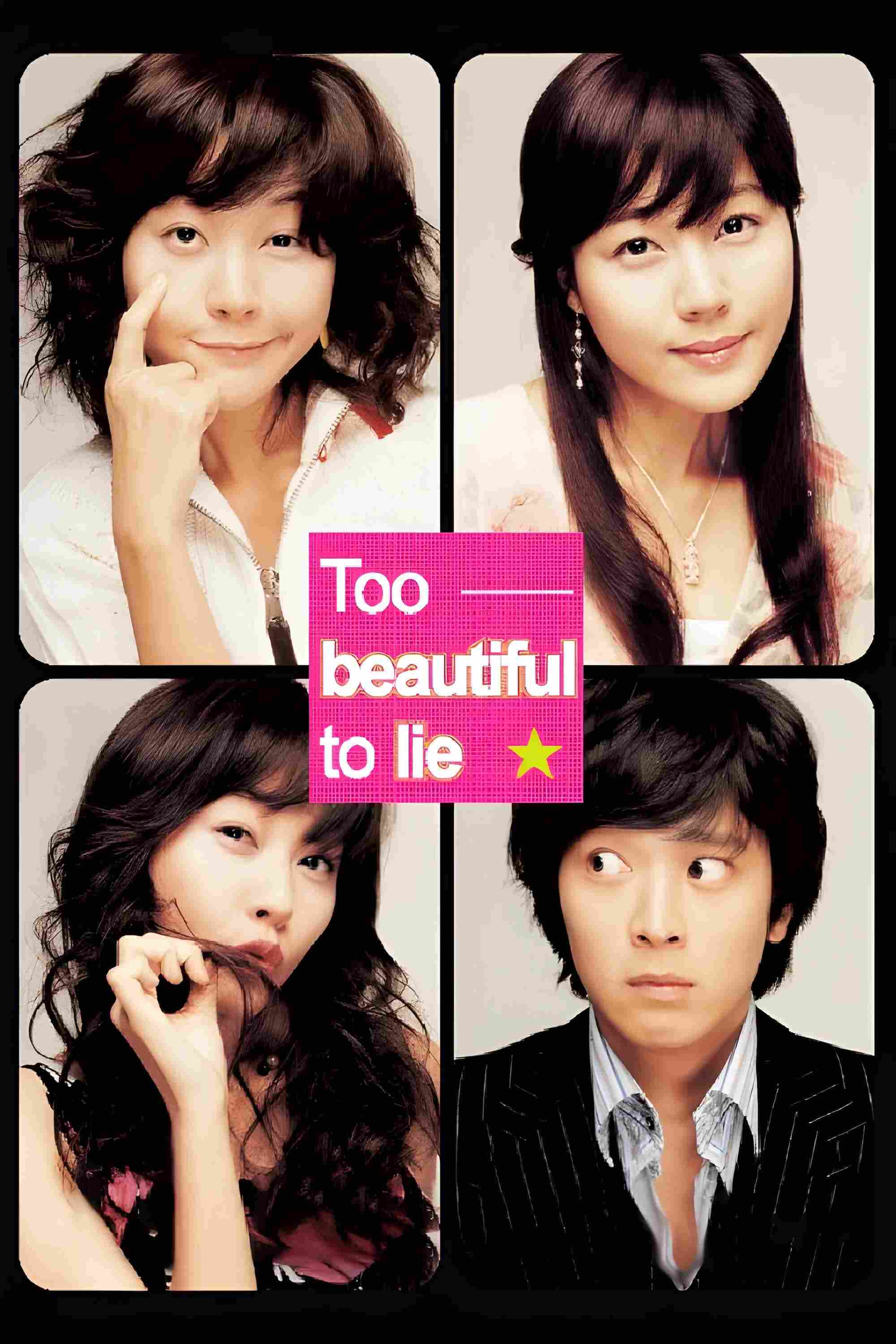 Poster chính thức của phim Phim Hài, Phim Tình Cảm "Người Đẹp Nói Dối" (Too Beautiful to Lie - 2004), với sự tham gia của diễn viên Kim Ha-neul và Gang Dong-won.