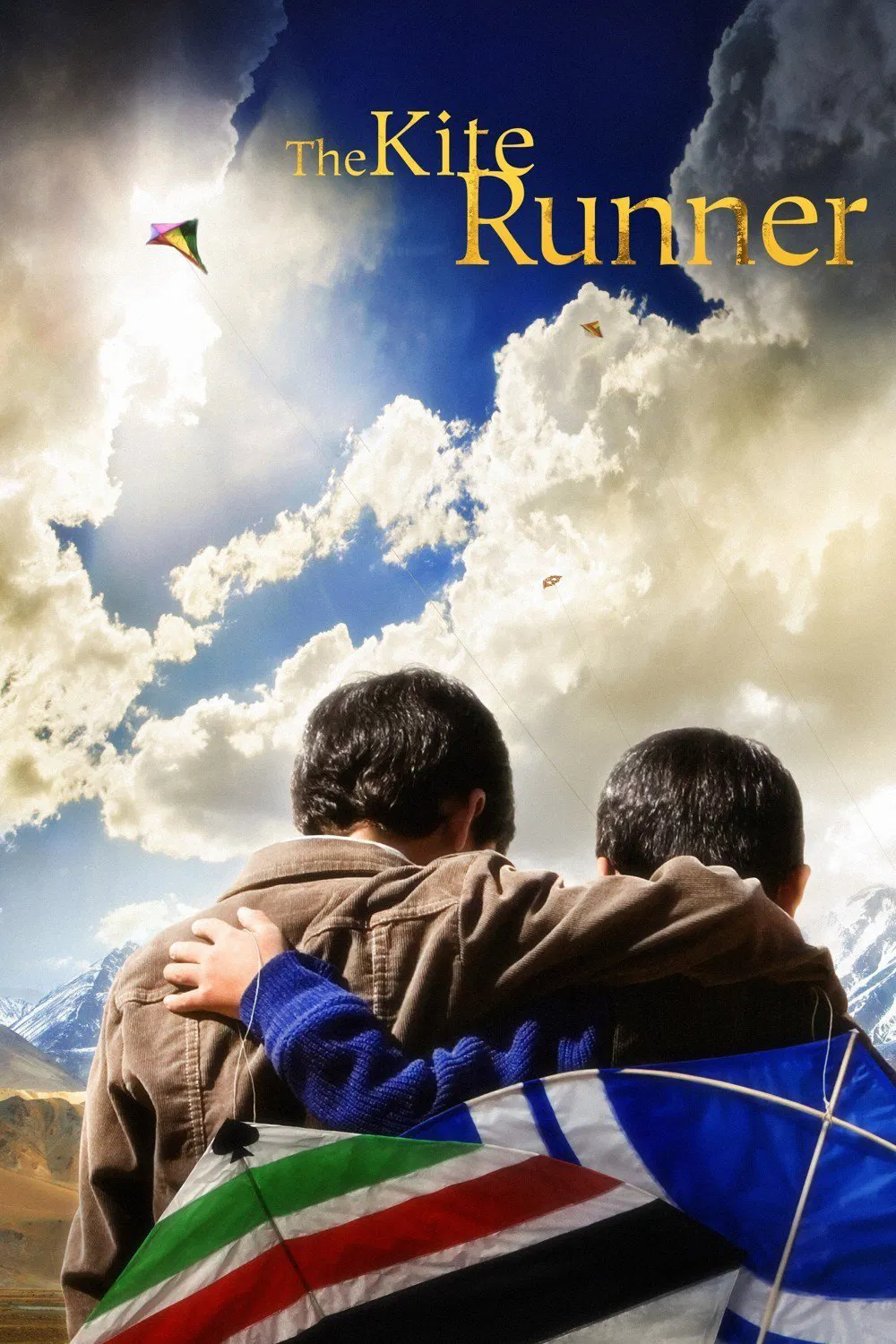 Poster chính thức của phim Phim Tâm Lý "Người Đua Diều" (The Kite Runner - 2007), với sự tham gia của diễn viên Ahmad Khan Mahmoodzada và Atossa Leoni.