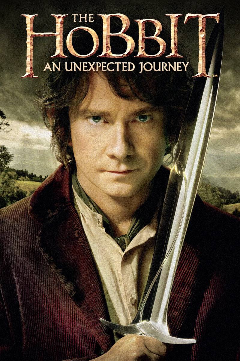 Poster chính thức của phim Phim Phiêu Lưu, Phim Giả Tượng "Người Hobbit: Hành Trình Vô Định" (The Hobbit: An Unexpected Journey - 2012), với sự tham gia của diễn viên Martin Freeman và Ian McKellen.