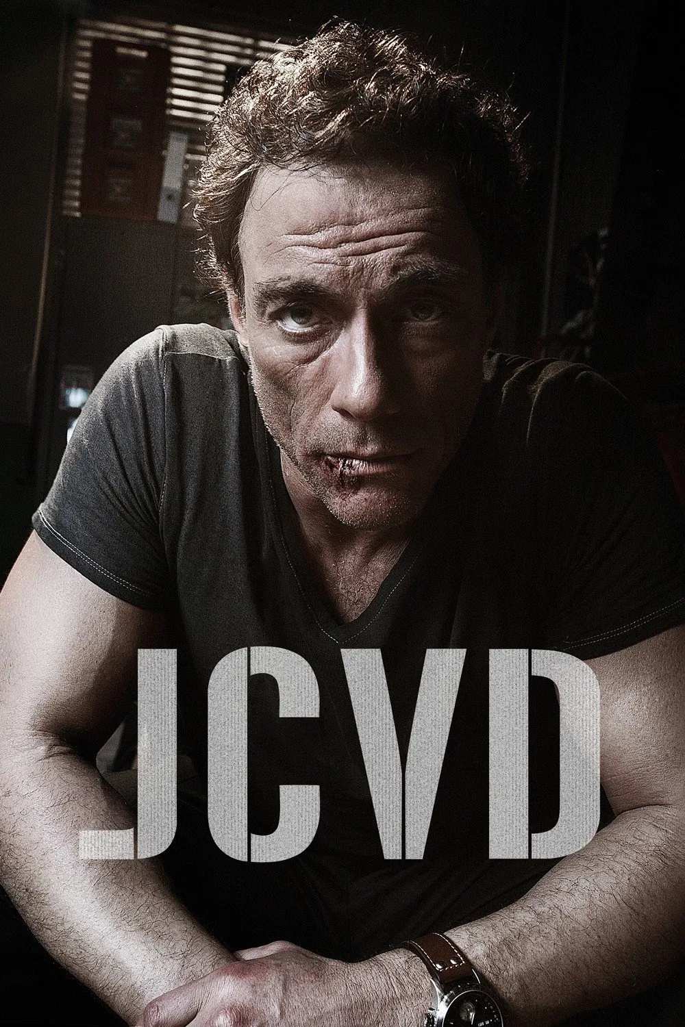 Poster chính thức của phim Phim Tâm Lý, Phim Hành Động "Người Hùng Trở Lại" (JCVD - 2008), với sự tham gia của diễn viên Jean-Claude Van Damme và François Damiens.