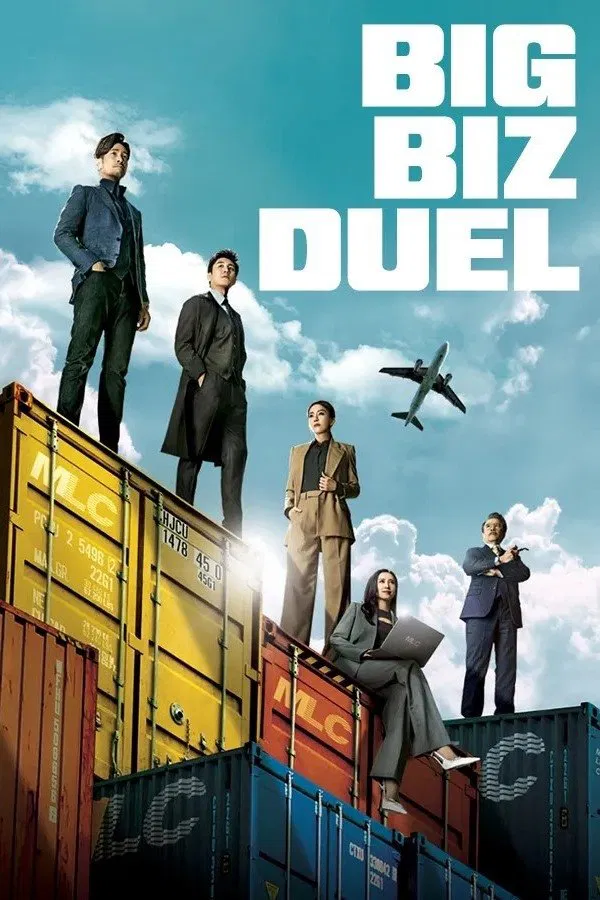Poster chính thức của phim Phim Tâm Lý "Người Hùng Xí Nghiệp" (Big Biz Duel - 2024), với sự tham gia của diễn viên Trần Hào và Đàm Tuấn Ngạn.