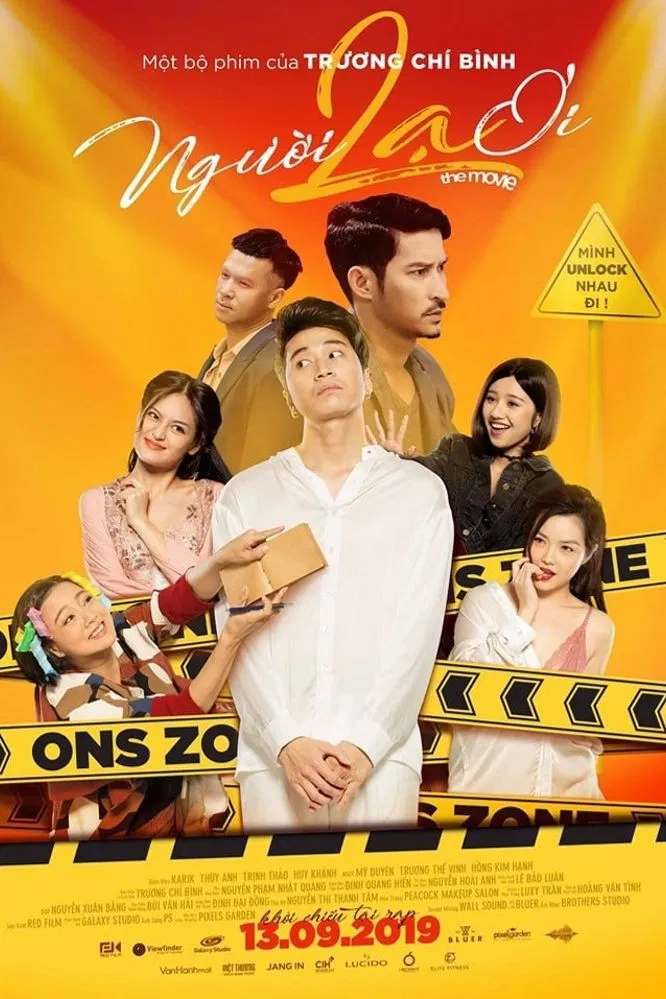 Poster chính thức của phim Phim Giả Tượng, Phim Hài "Người Lạ Ơi" (My Beloved Stranger - 2019), với sự tham gia của diễn viên Karik và Thùy Anh.