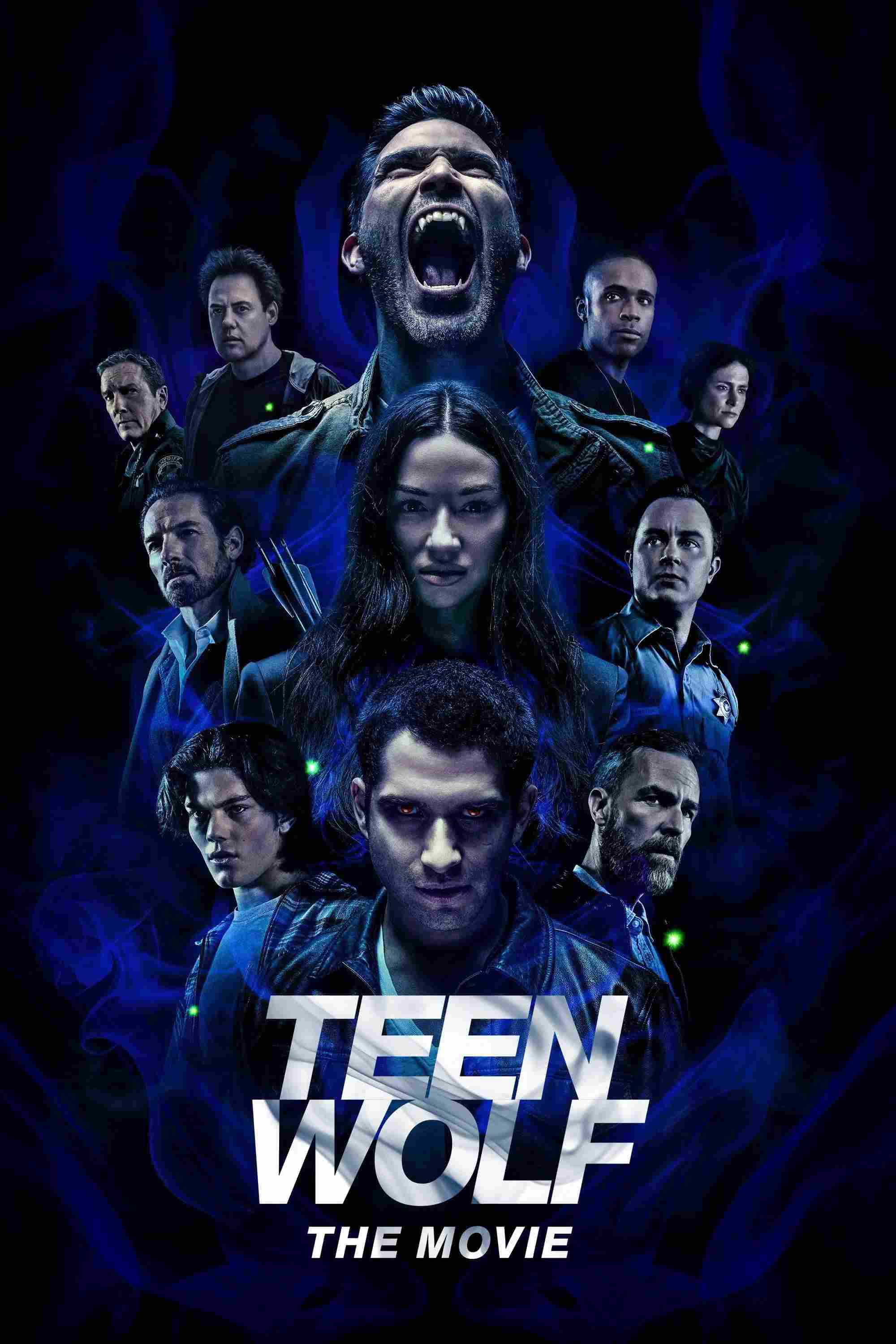 Poster chính thức của phim Phim Hành Động, Phim Giả Tượng "Người Sói Tuổi Teen (Điện Ảnh)" (Teen Wolf: The Movie - 2023), với sự tham gia của diễn viên Tyler Posey và Crystal Reed.