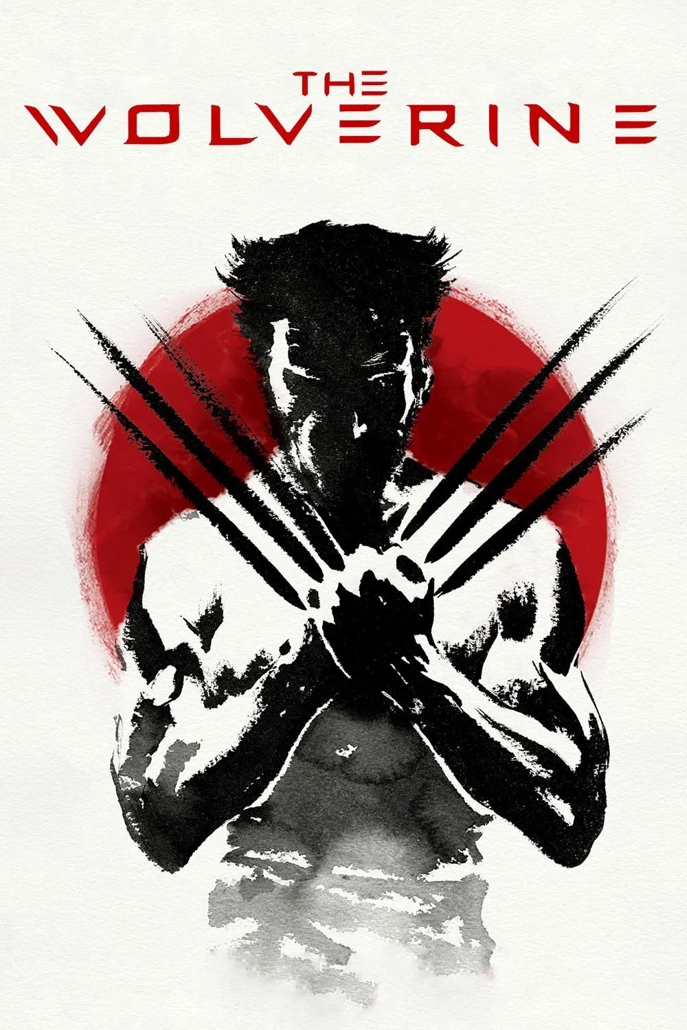 Poster chính thức của phim Phim Hành Động, Phim Viễn Tưởng "Người Sói Wolverine" (The Wolverine - 2013), với sự tham gia của diễn viên Hugh Jackman và Hiroyuki Sanada.