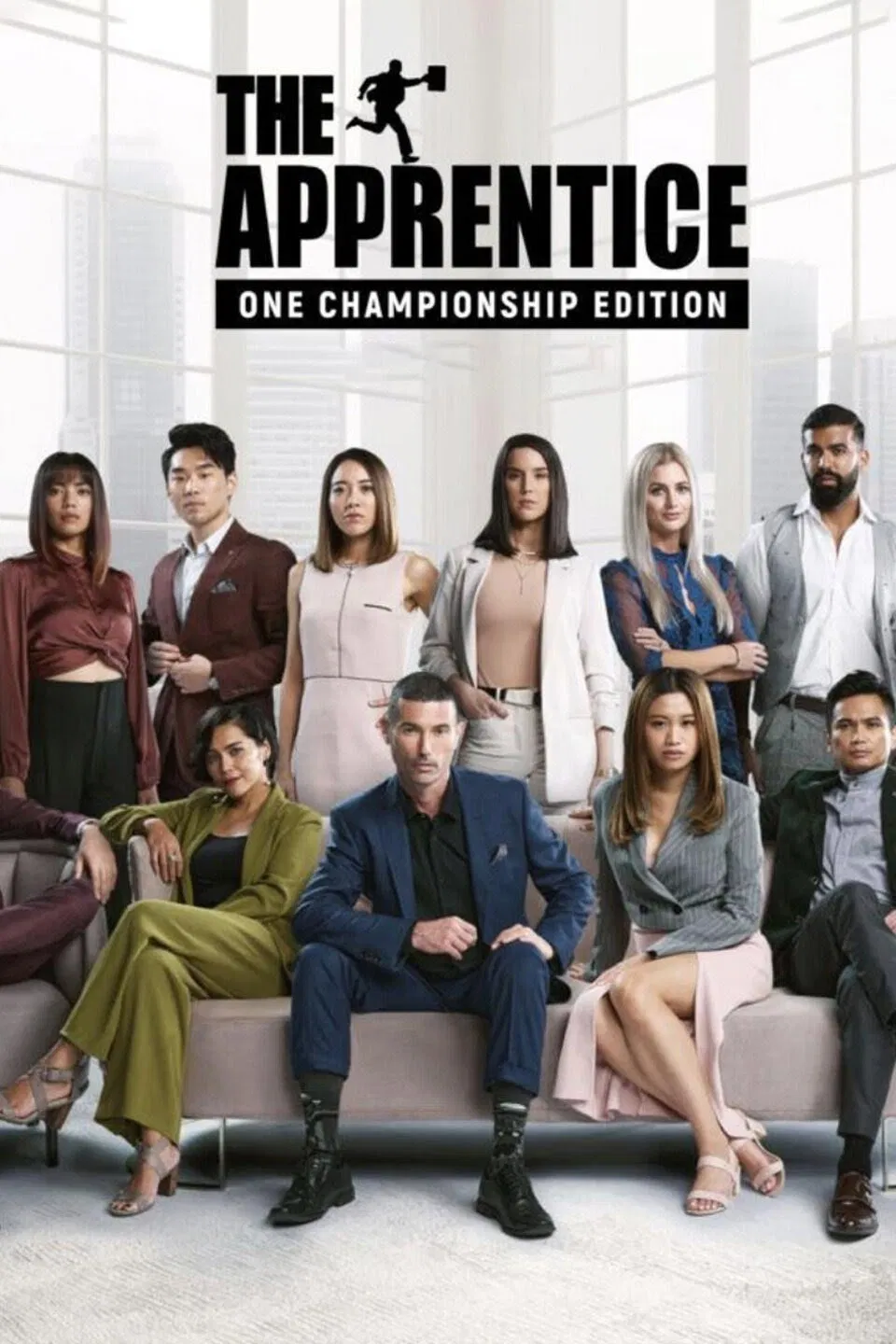 Poster chính thức của phim Truyền Hình Thực Tế "Người tập sự: Phiên bản ONE Championship" (The Apprentice: ONE Championship Edition - 2021).