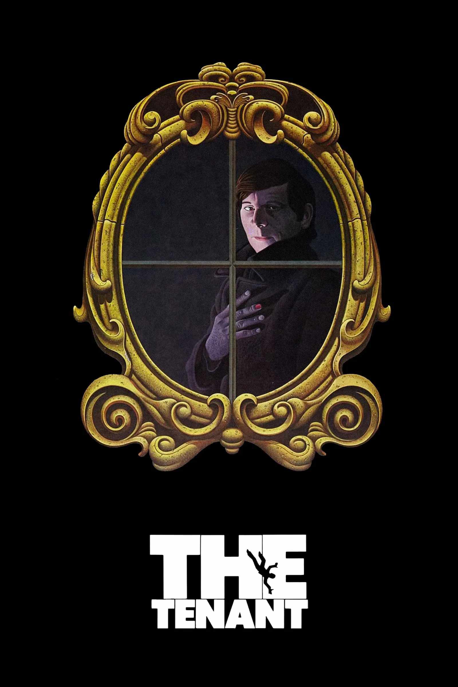 Poster chính thức của phim Phim Giật Gân, Phim Bí Ẩn "Người Thuê Nhà" (The Tenant - 1976), với sự tham gia của diễn viên Roman Polanski và Isabelle Adjani.