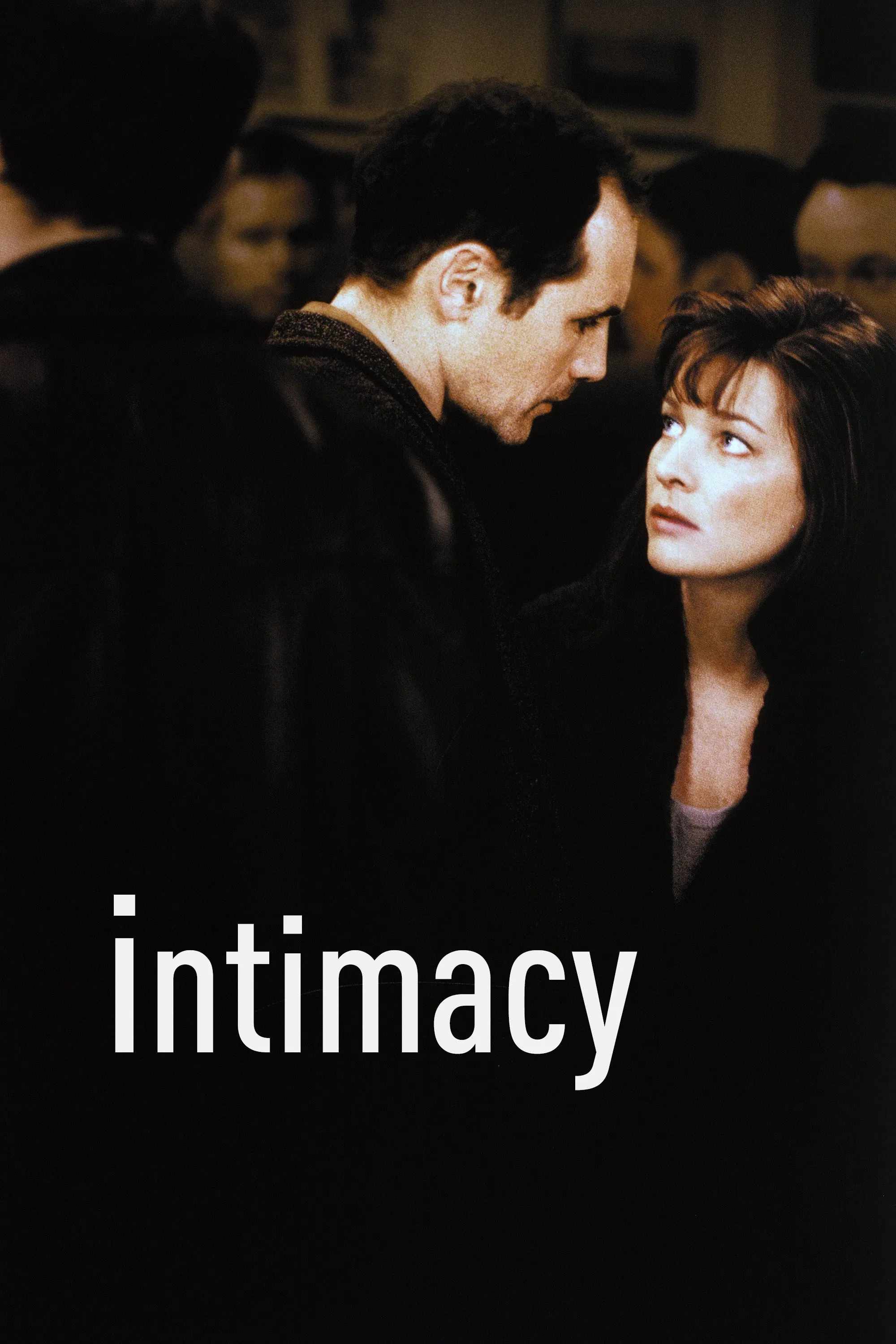 Poster chính thức của phim Phim Tình Cảm, Phim Tâm Lý "Người Tình Quen Thuộc" (Intimacy - 2001), với sự tham gia của diễn viên Mark Rylance và Kerry Fox.