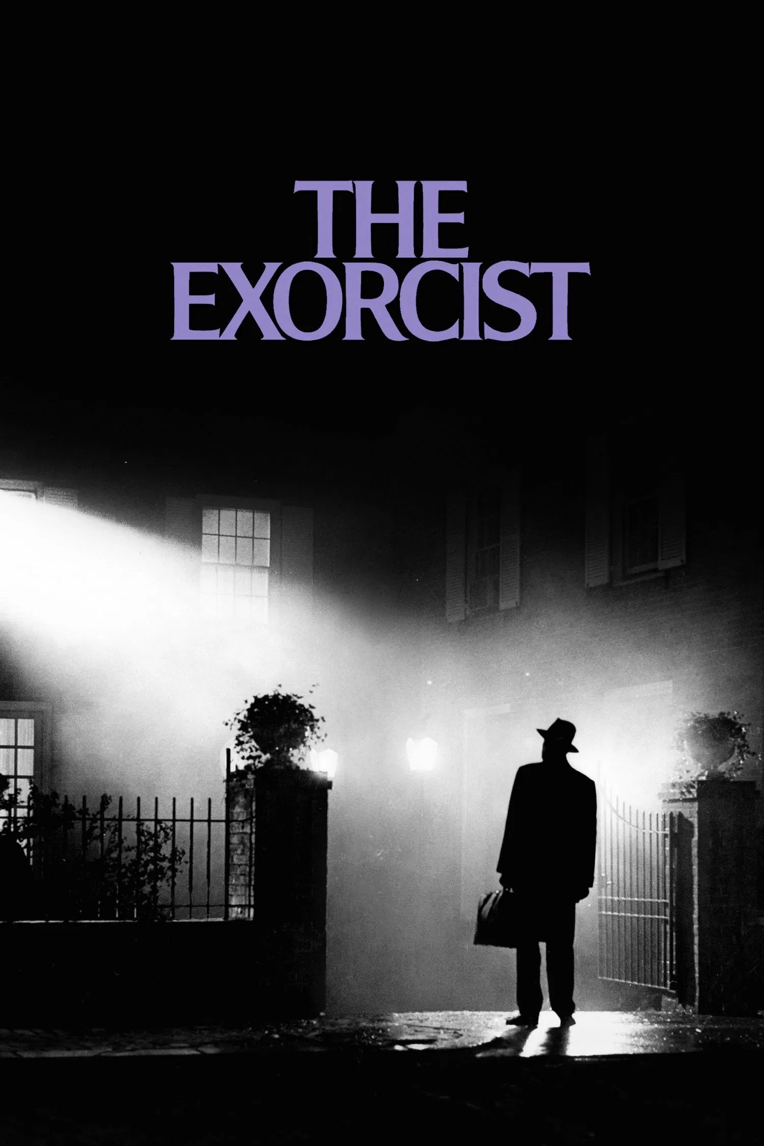 Poster chính thức của phim Phim Kinh Dị "Người Trừ Tà" (The Exorcist - 1973), với sự tham gia của diễn viên Ellen Burstyn và Linda Blair.