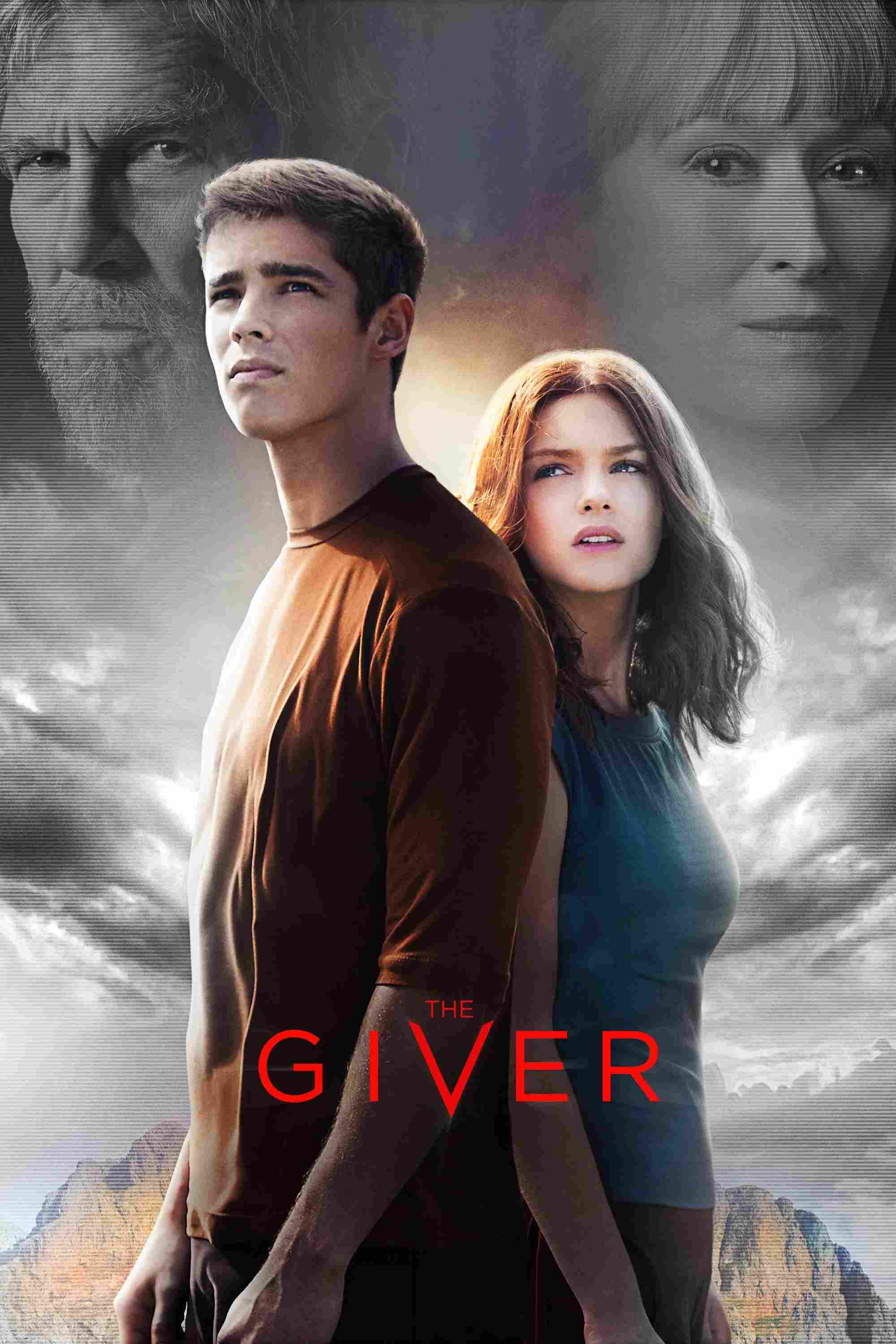 Poster chính thức của phim Phim Tâm Lý, Phim Viễn Tưởng "Người Truyền Ký Ức" (The Giver - 2014), với sự tham gia của diễn viên Jeff Bridges và Meryl Streep.