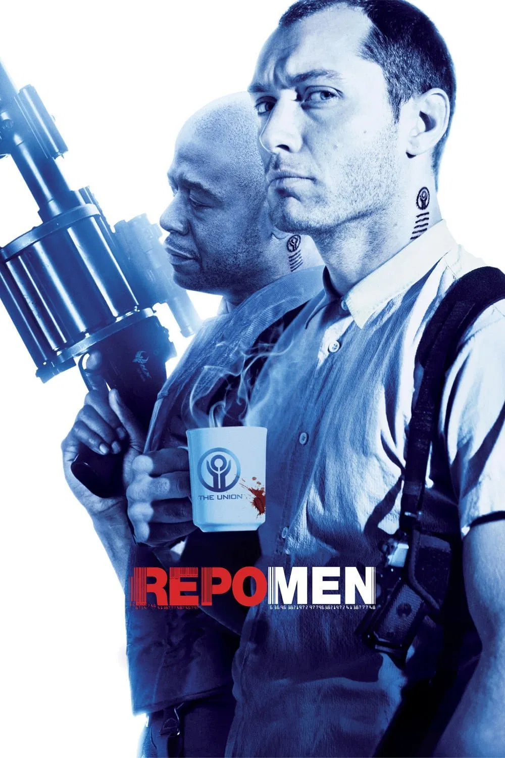 Poster chính thức của phim Phim Hành Động, Phim Viễn Tưởng "Người Ủy Thác" (Repo Men - 2010), với sự tham gia của diễn viên Jude Law và Forest Whitaker.