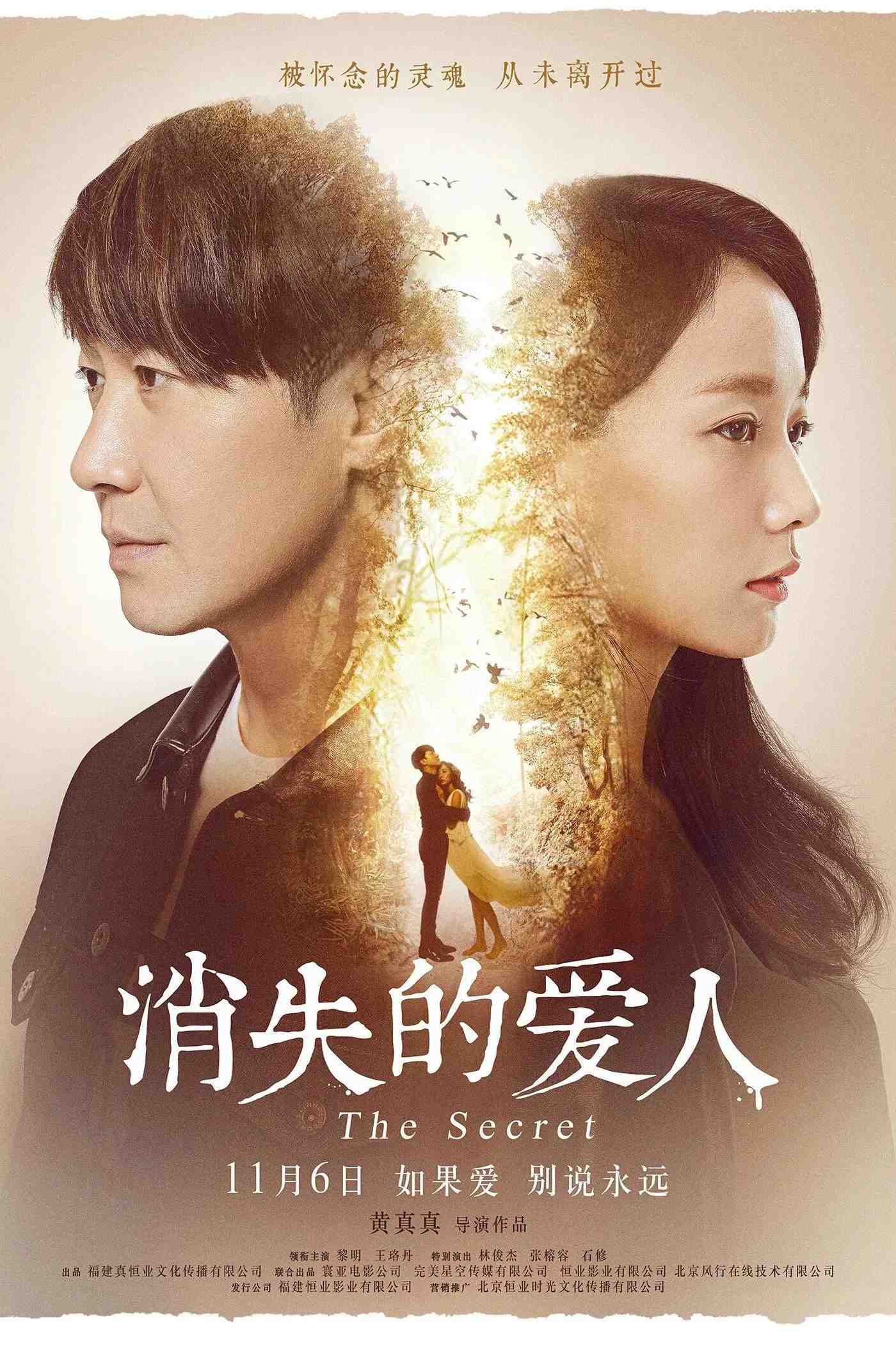 Poster chính thức của phim Phim Tâm Lý, Phim Bí Ẩn "Người Vợ Mất Tích" (The Secret - 2016), với sự tham gia của diễn viên Lê Minh và JJ Lin.