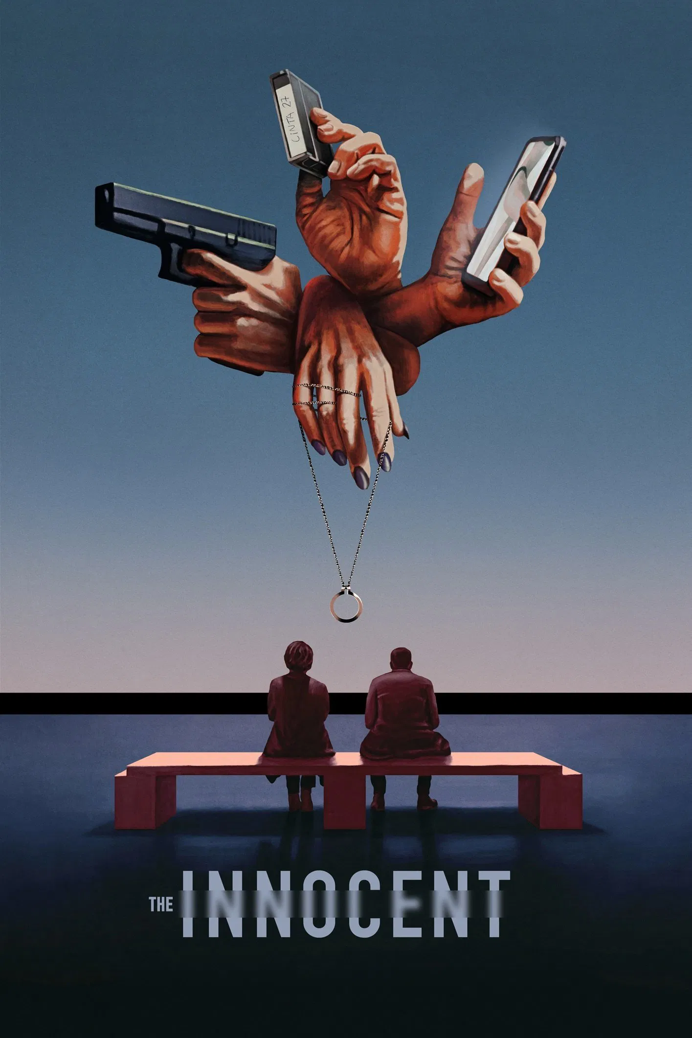 Poster chính thức của phim Phim Hình Sự, Phim Bí Ẩn "Người Vô Tội" (The Innocent - 2021), với sự tham gia của diễn viên Mario Casas và Alexandra Jiménez.